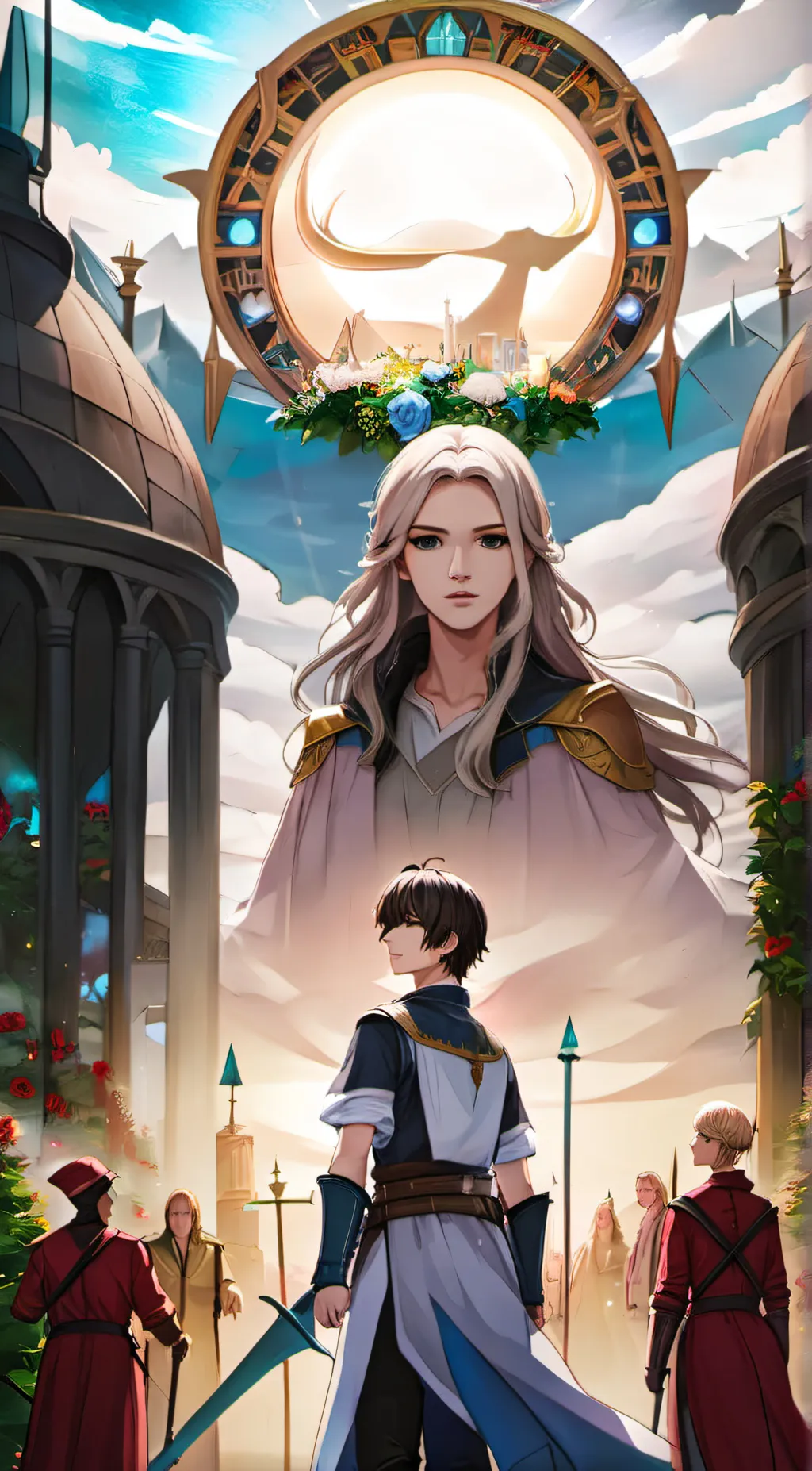 ai character: new life @ Camelot background