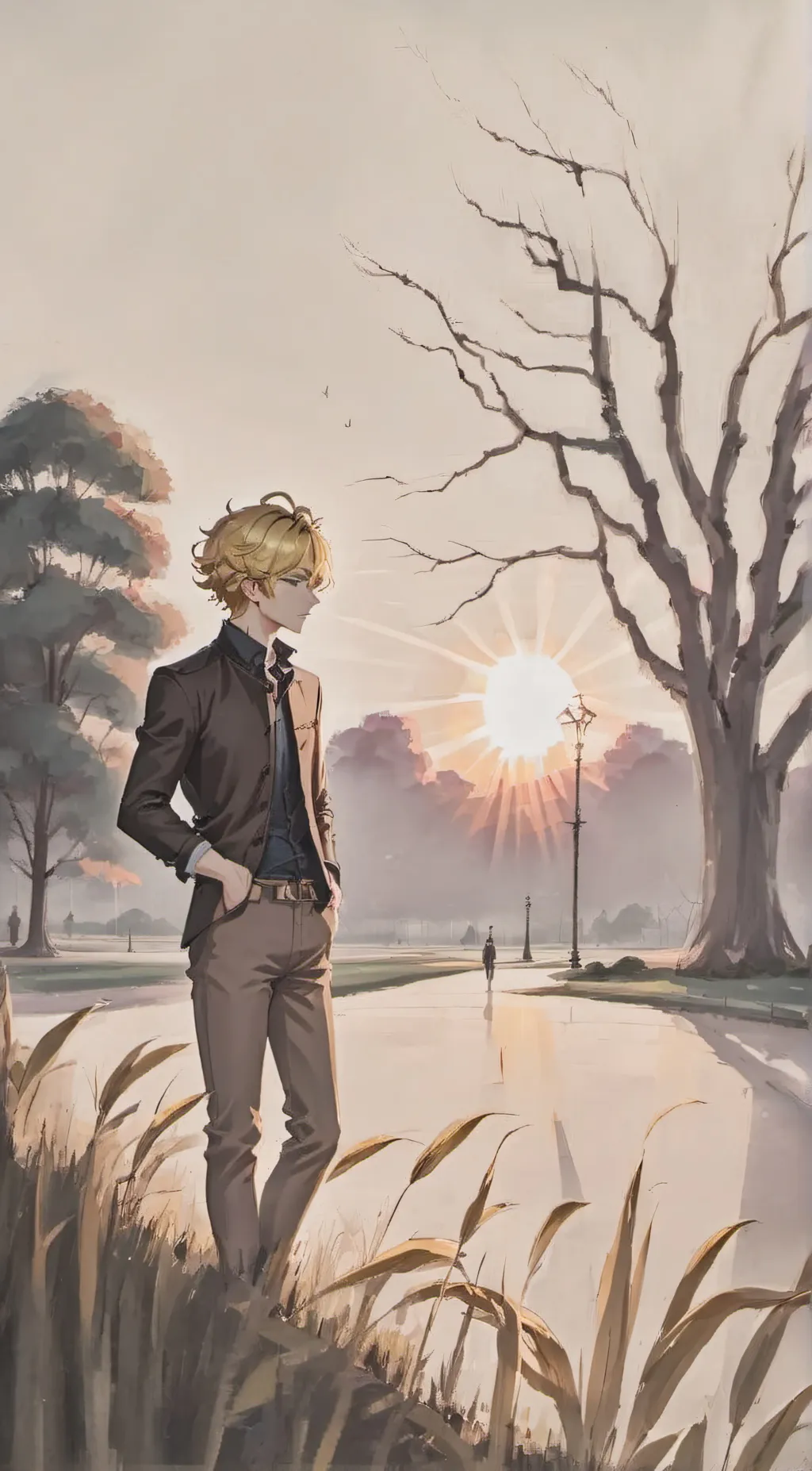 ai character: Charlie background