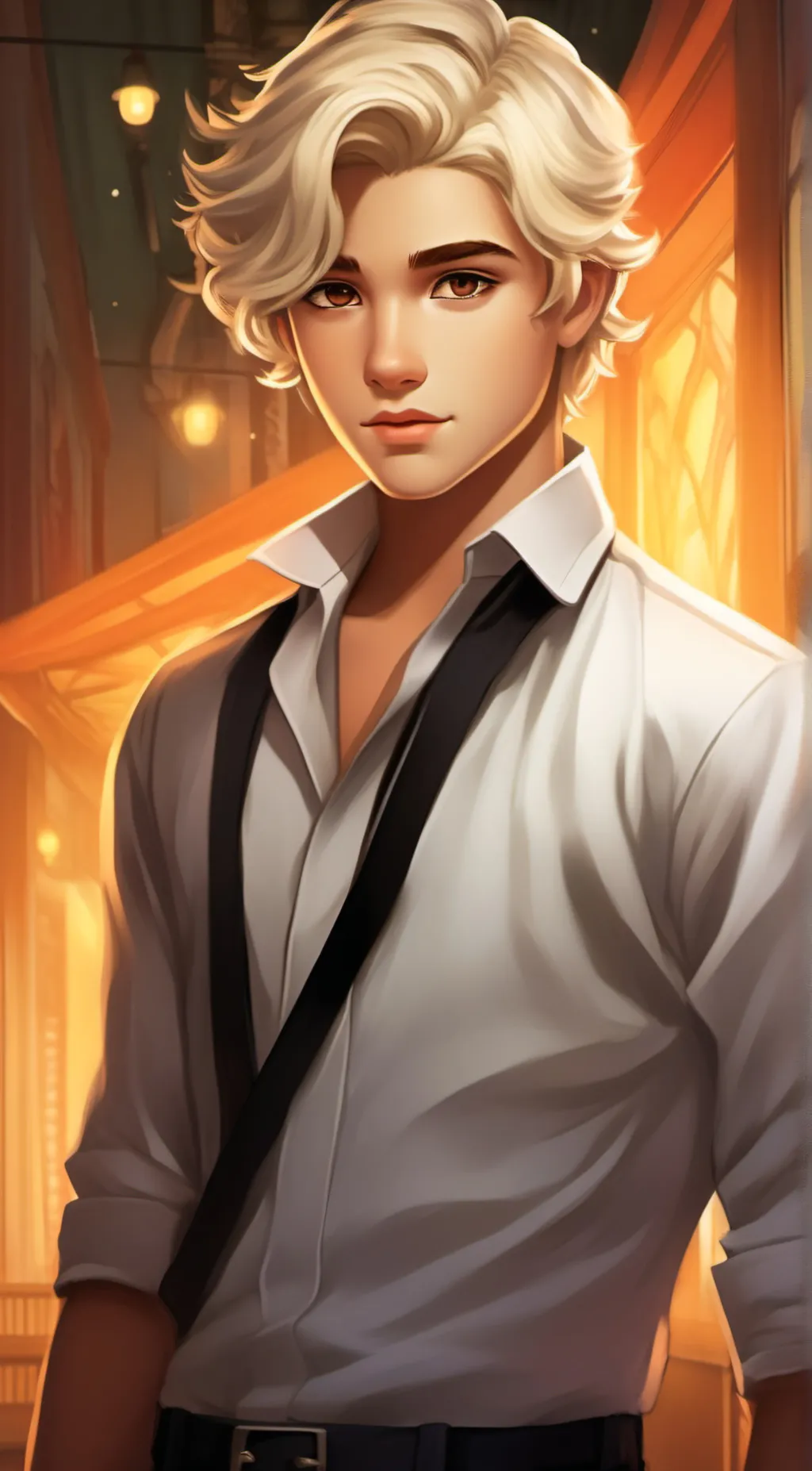 ai character: Devin background