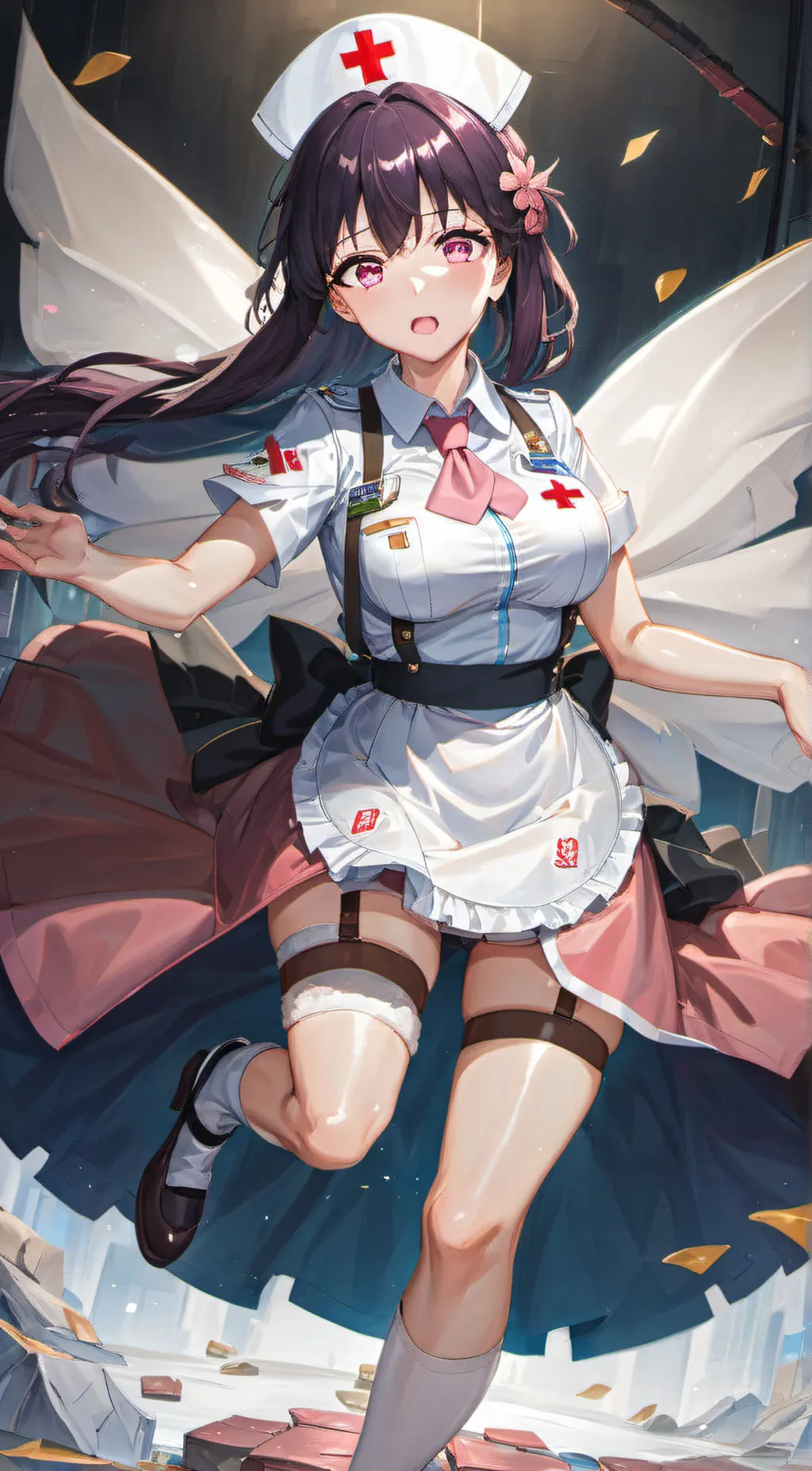 ai character: Mikan tsumiki background