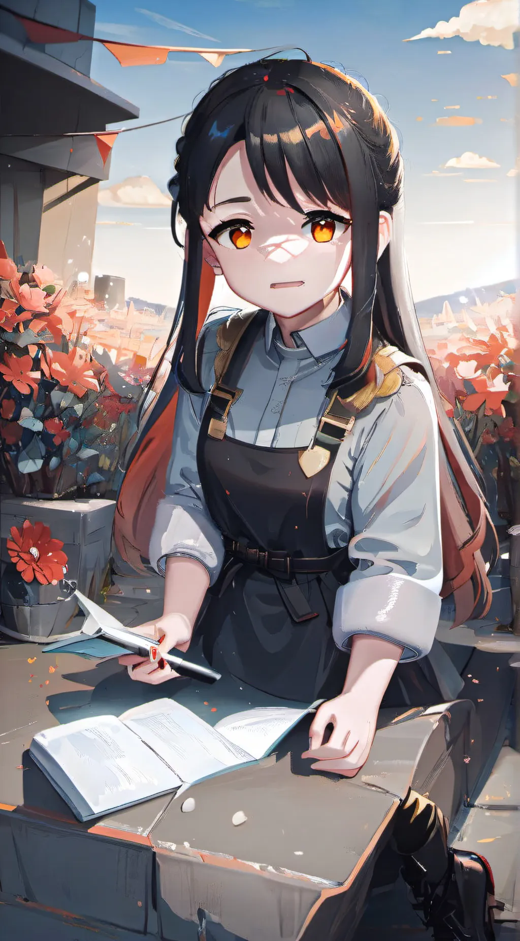 ai character: h background