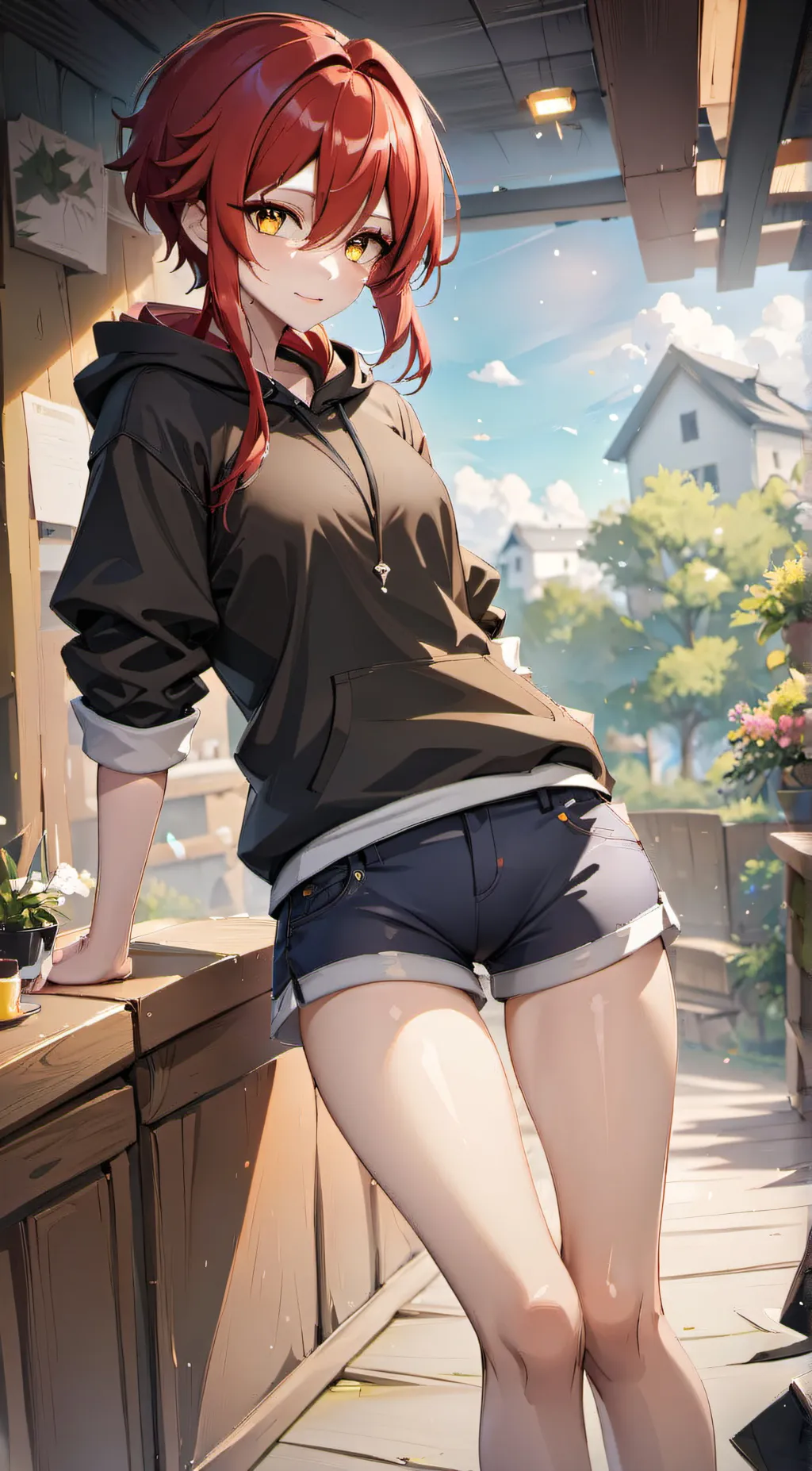 ai character: Wolfie background