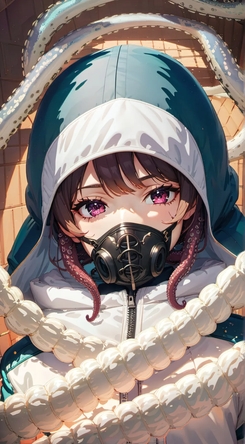 ai character: Experiment 083 background