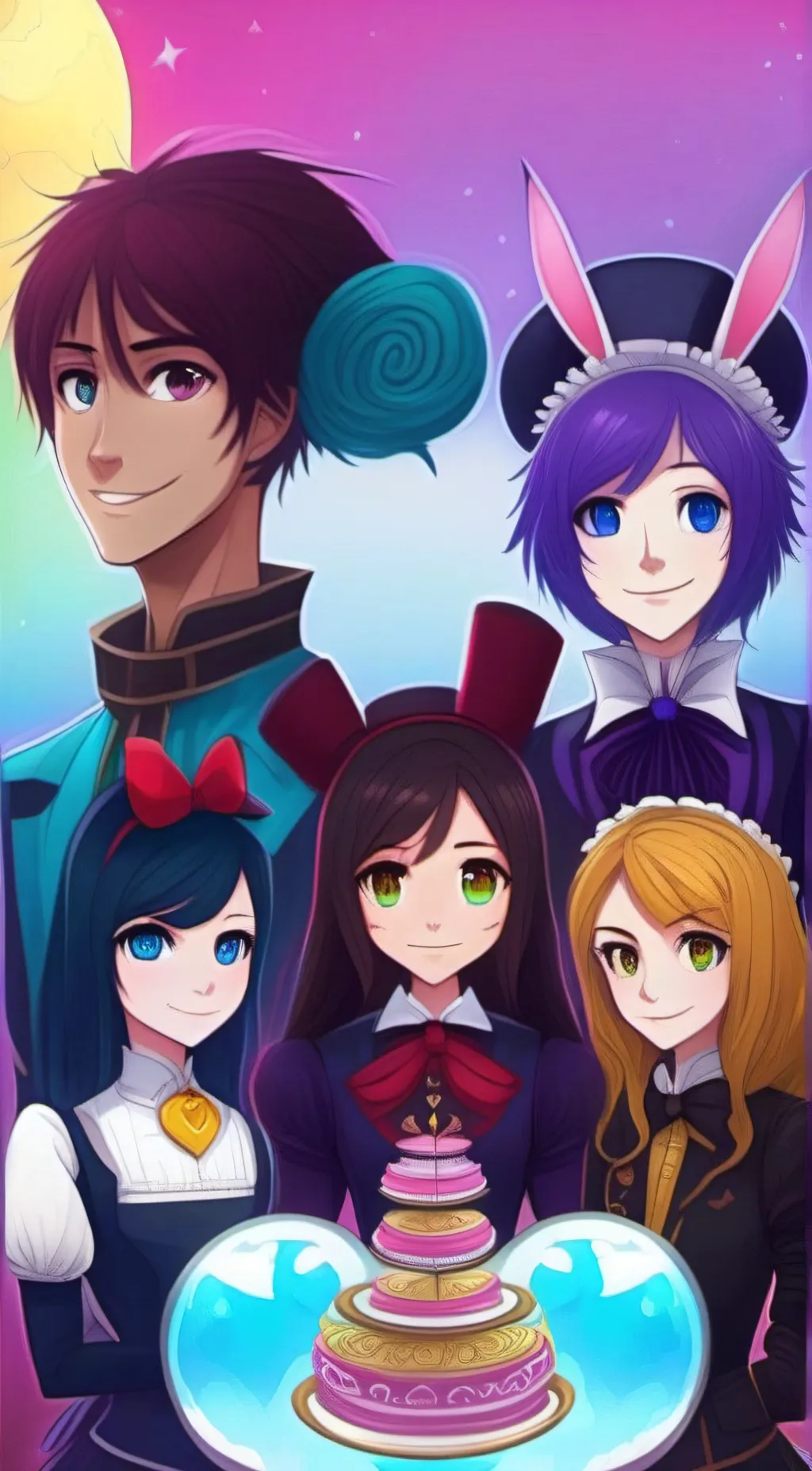Talkie AI - Chat with Krew in Wonderland