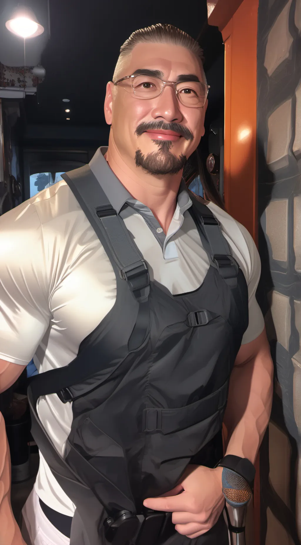 ai character: sexy background