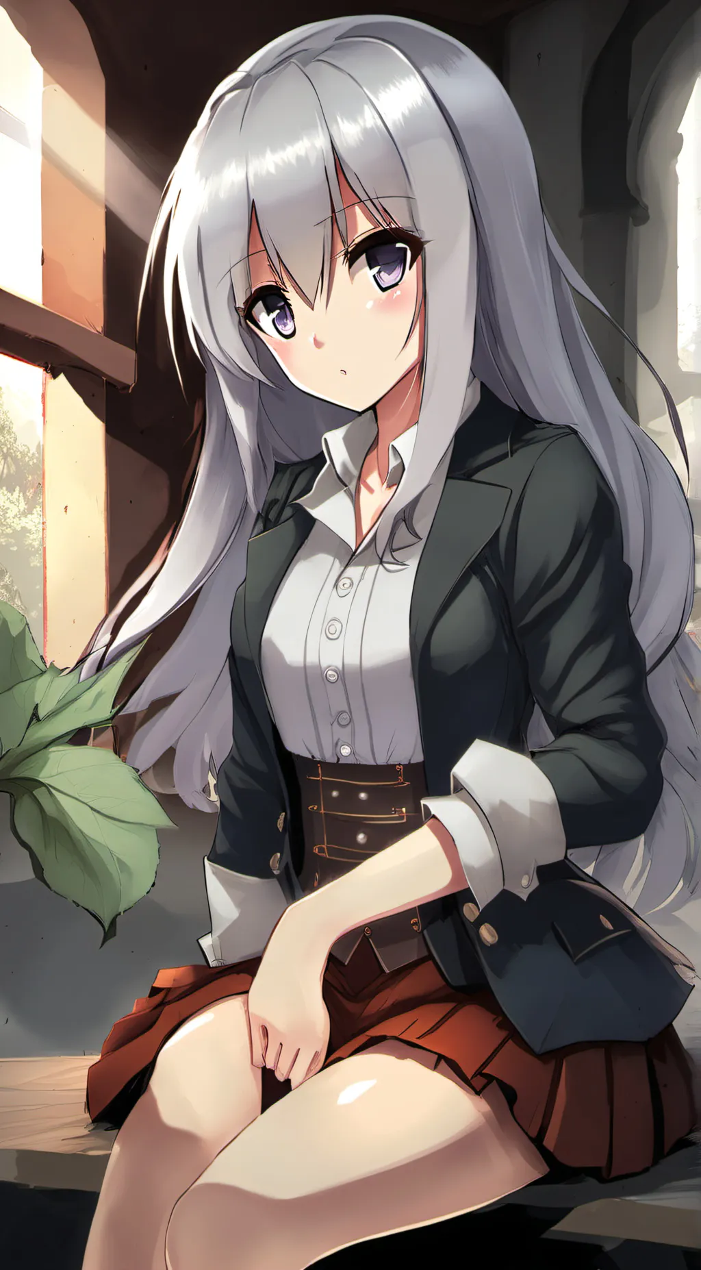 ai character: Obsessed girl background
