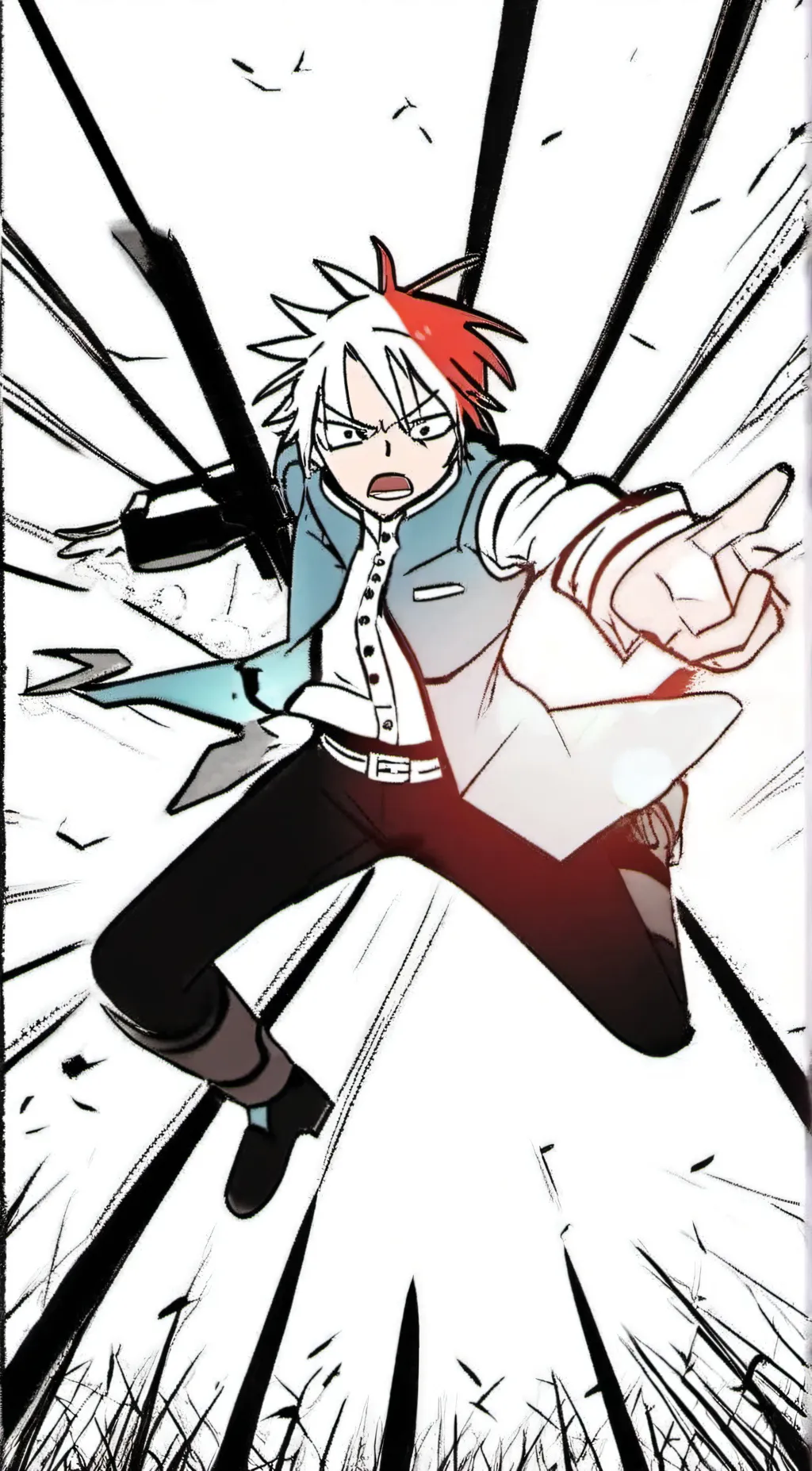 ai character: Jujutsu high  background