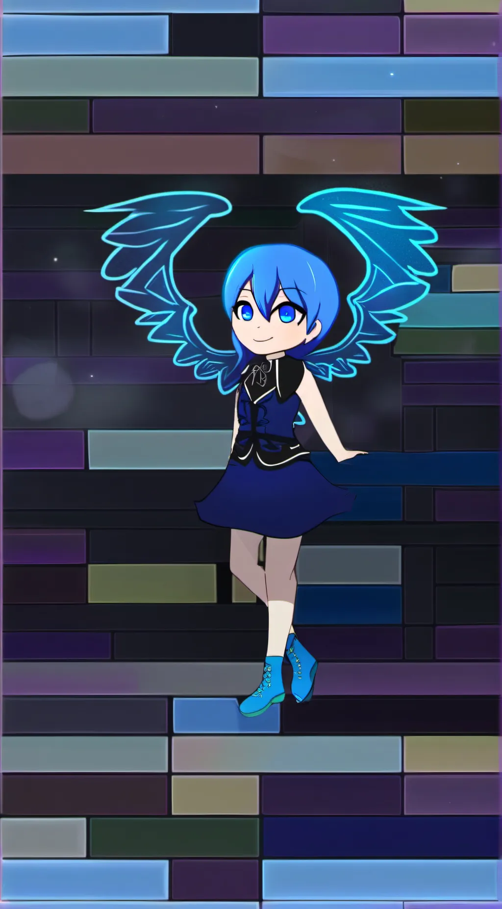 ai character: Ocean  background