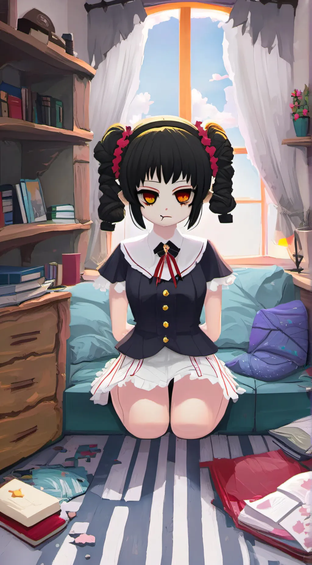 ai character: Mon^^ background