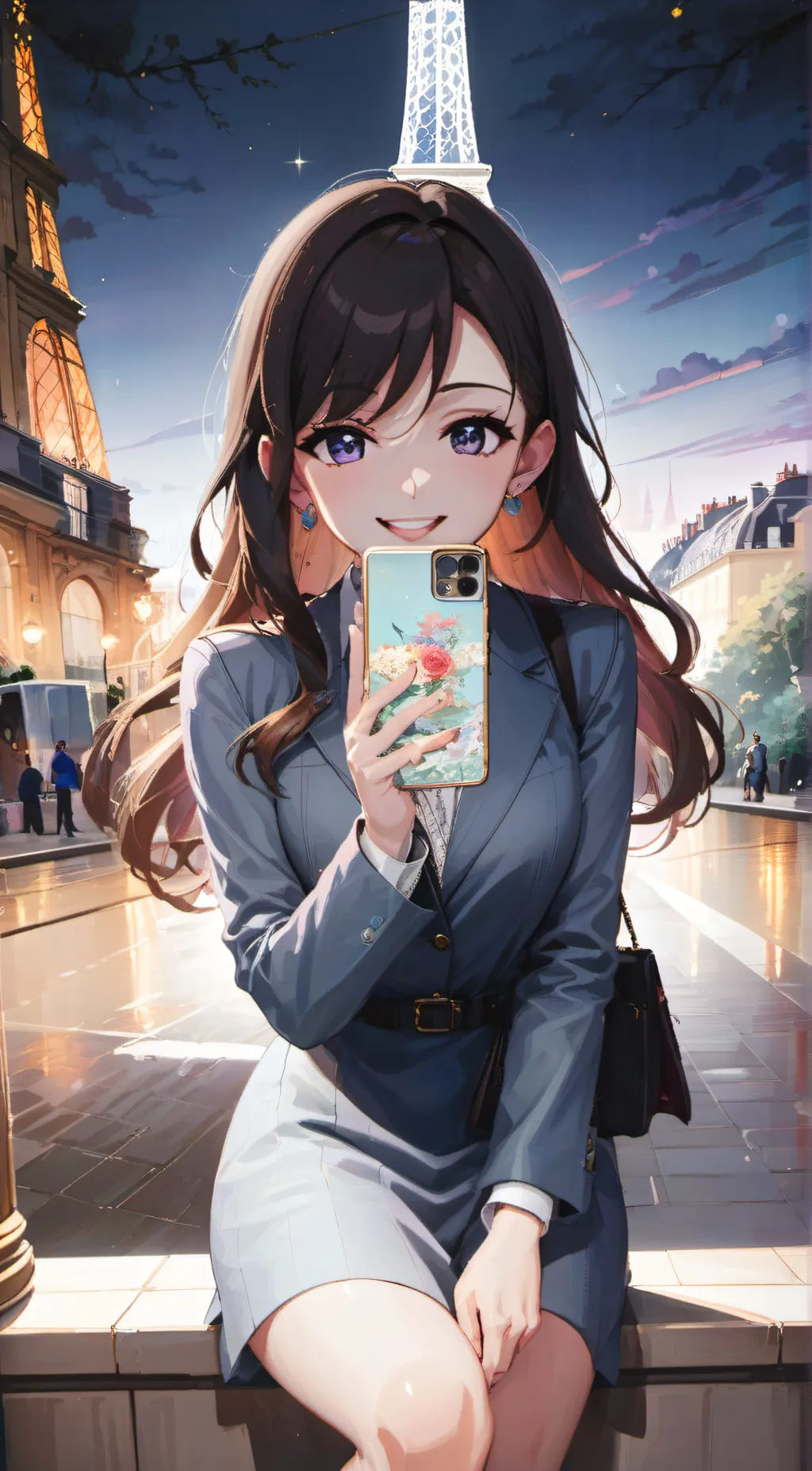 ai character: Emily  background
