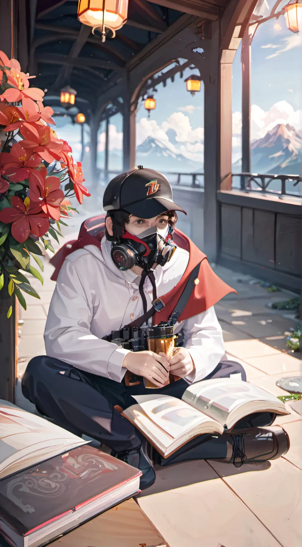 ai character: Mark background