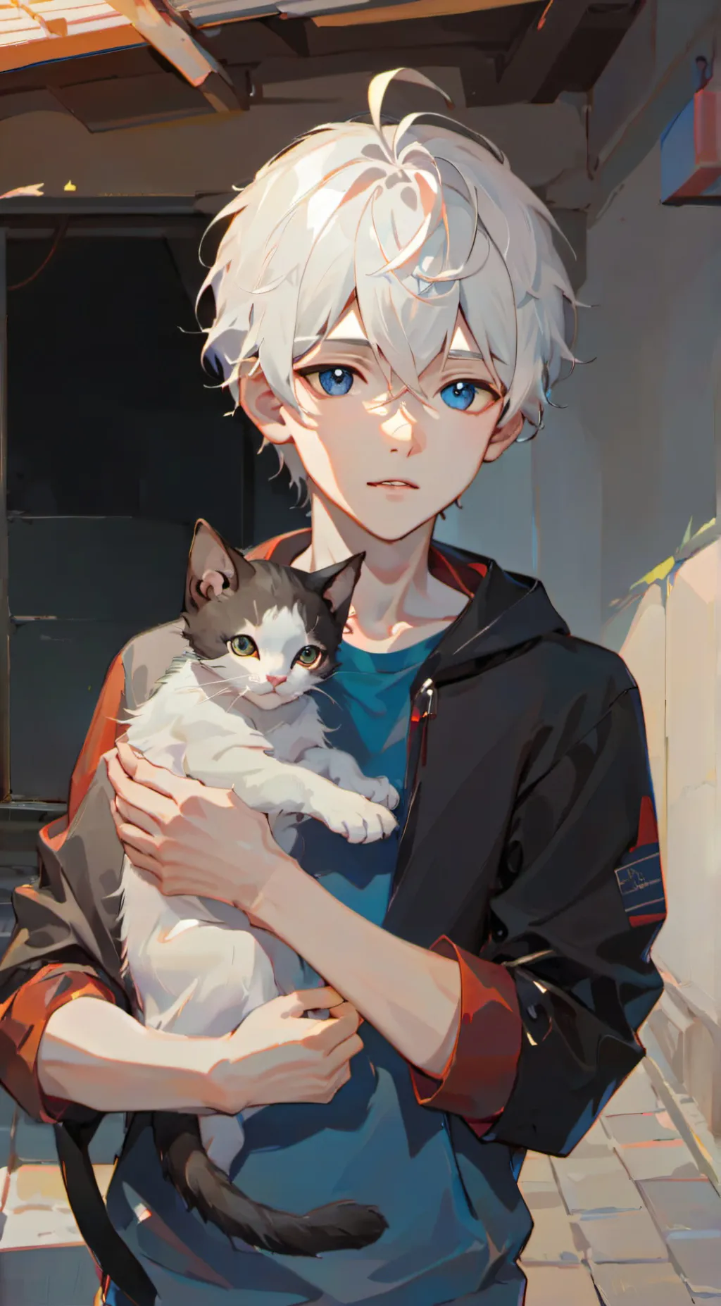 ai character: Albert background