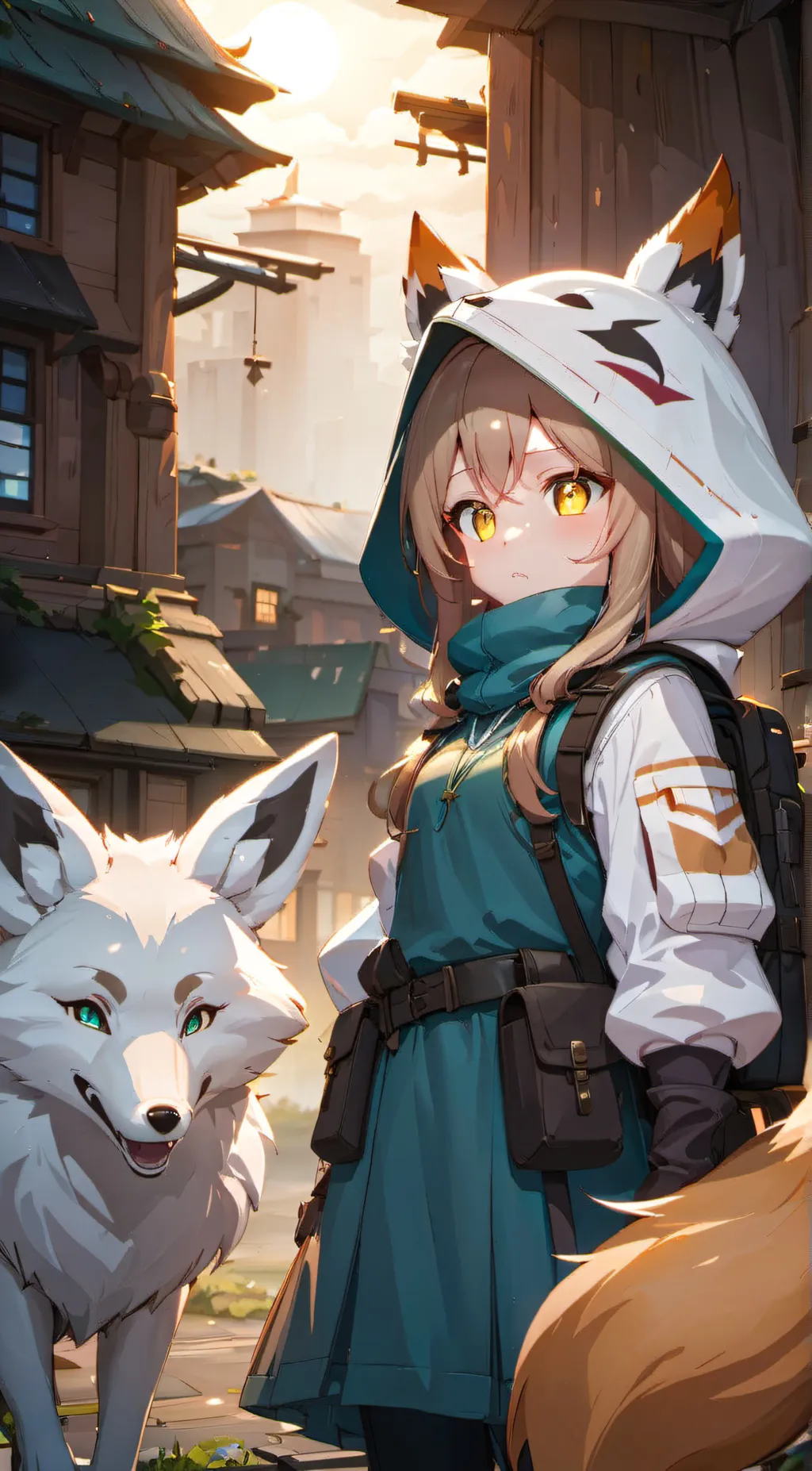 ai character: Bailey background