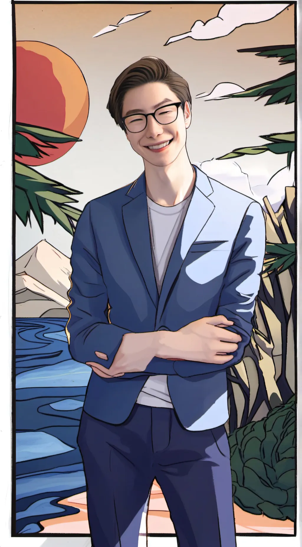 ai character: Jordan background
