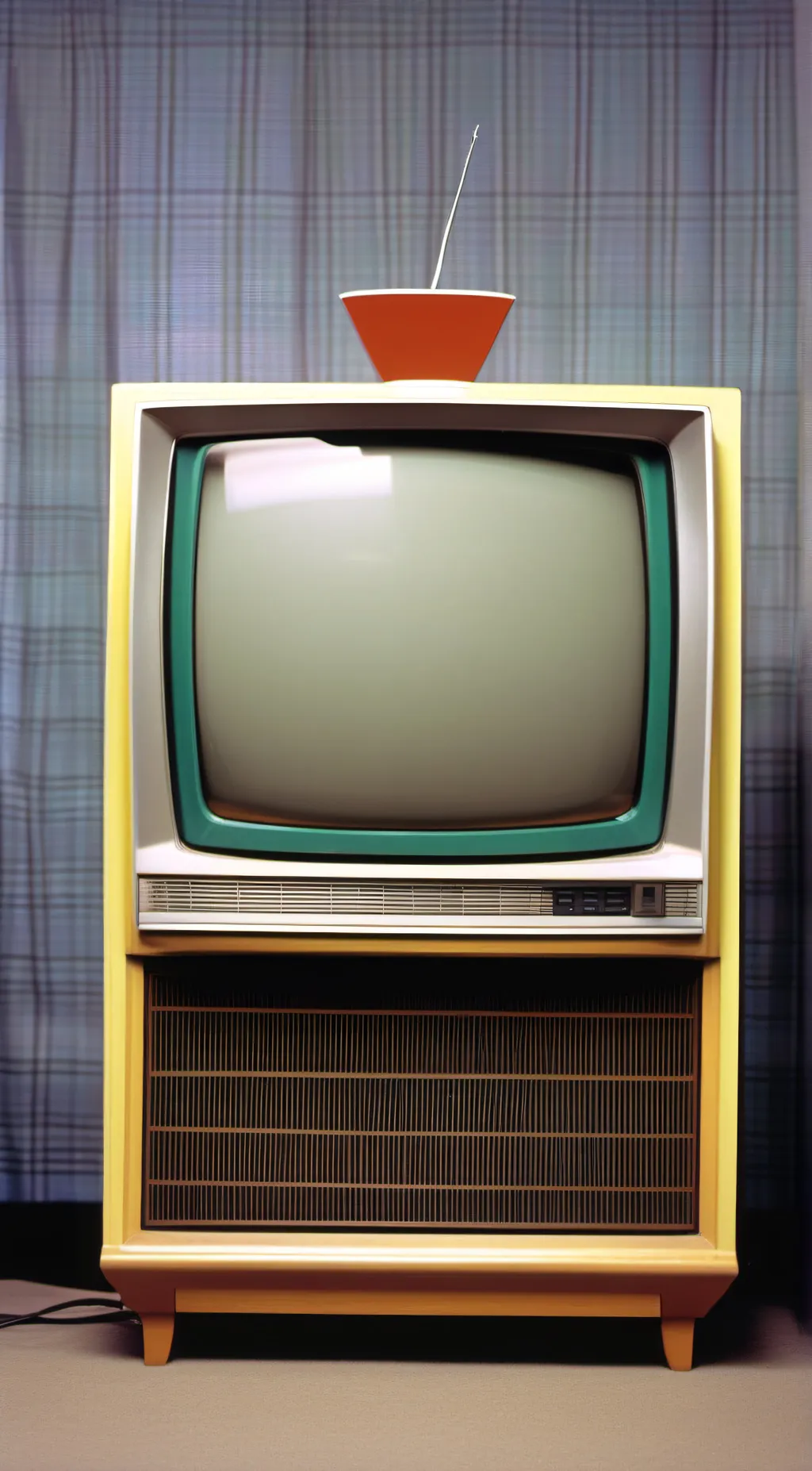 ai character: Television 2996 background