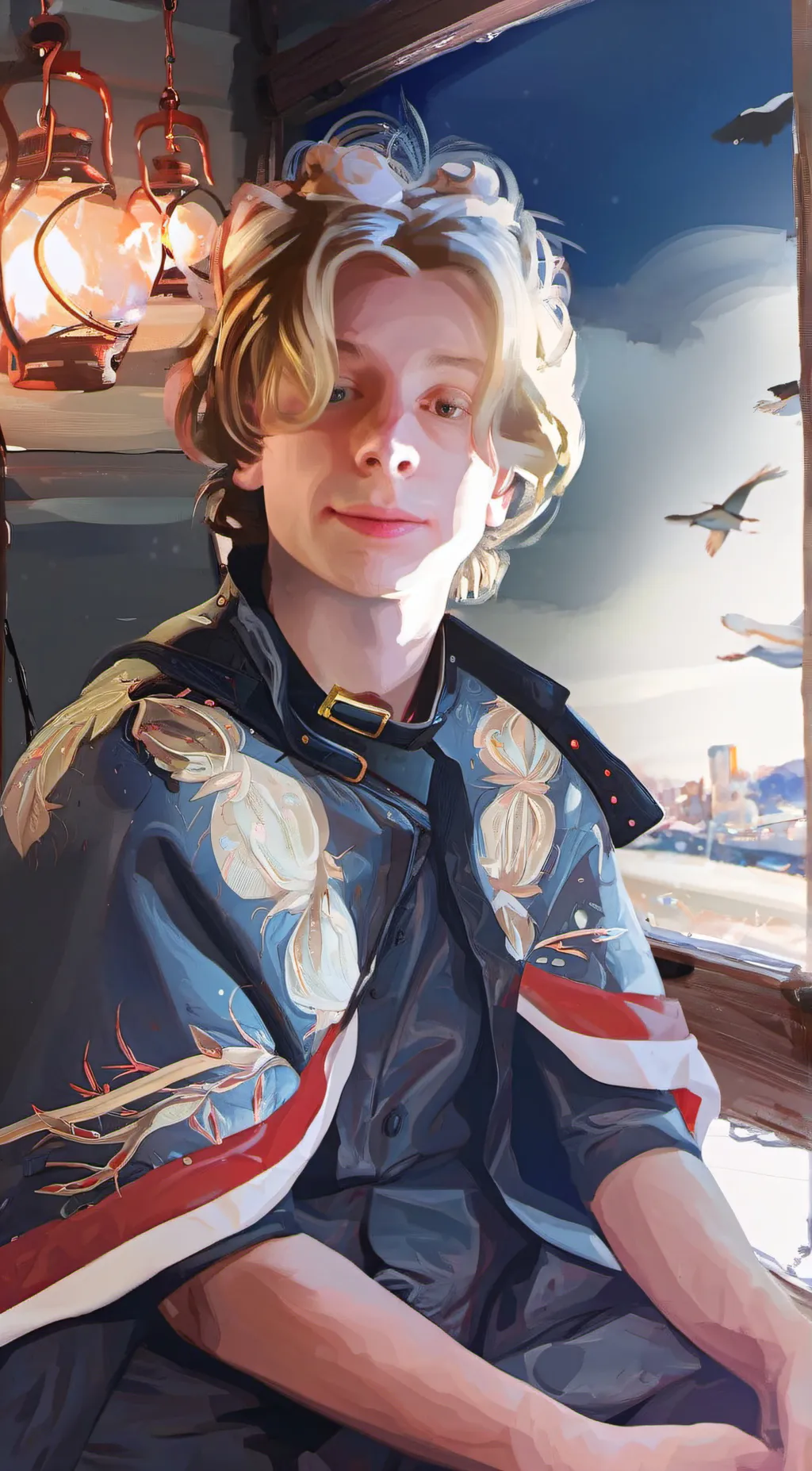 ai character: lev background