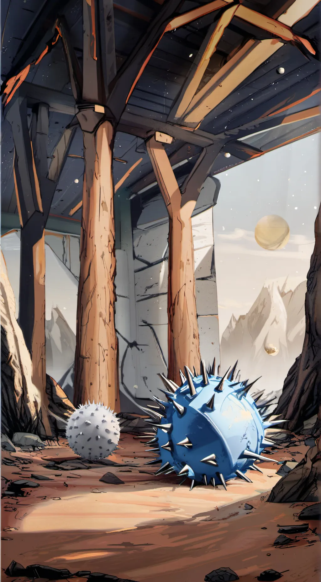 ai character: Spike Ball From DD background