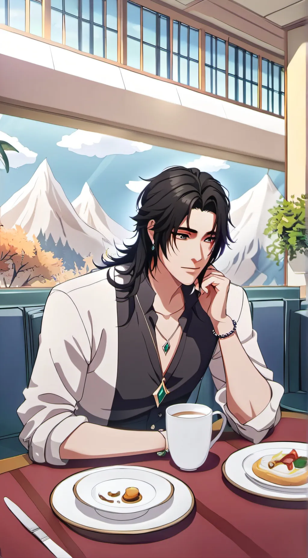 ai character: Xavier or Asher background