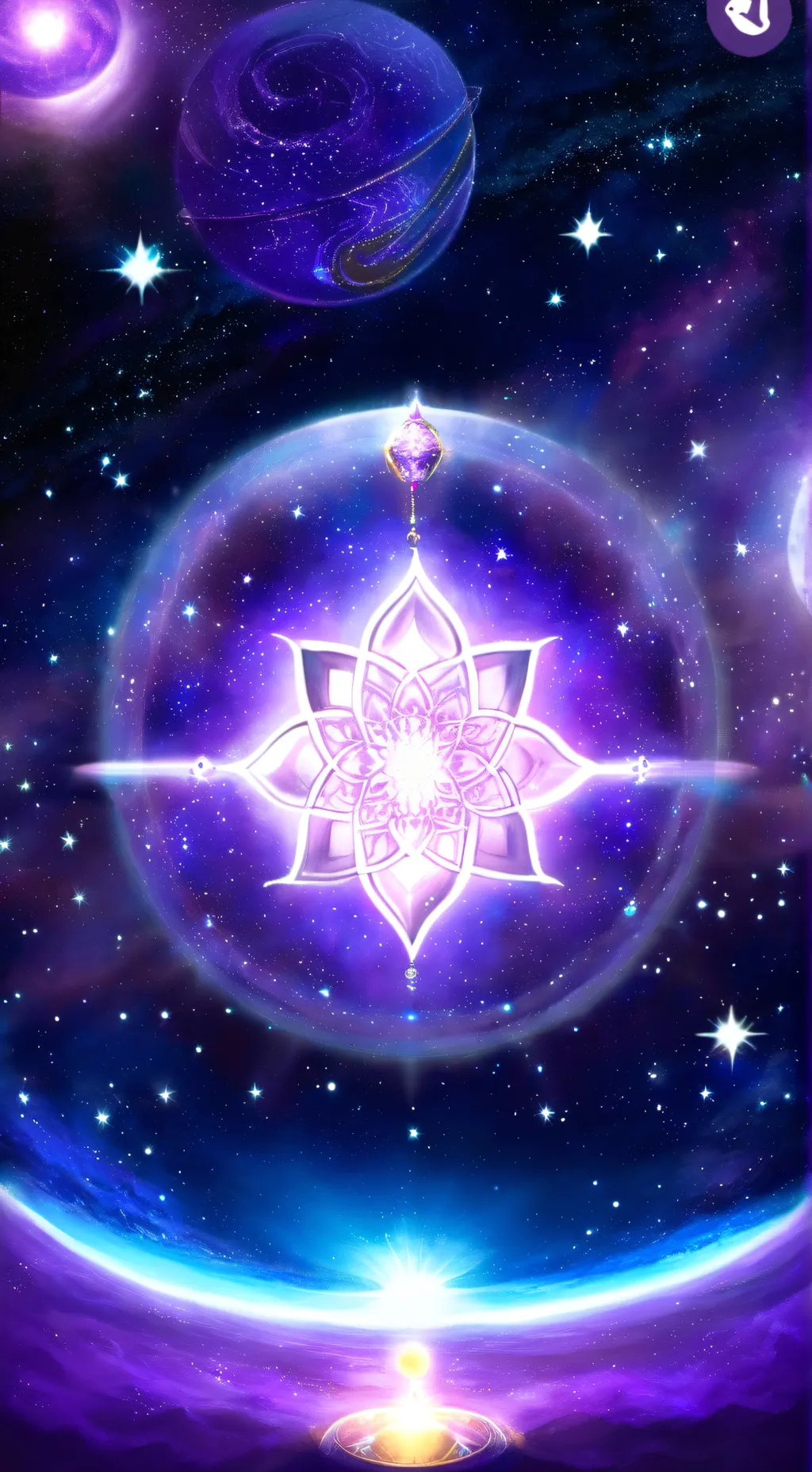 ai character: Crown Healing  background