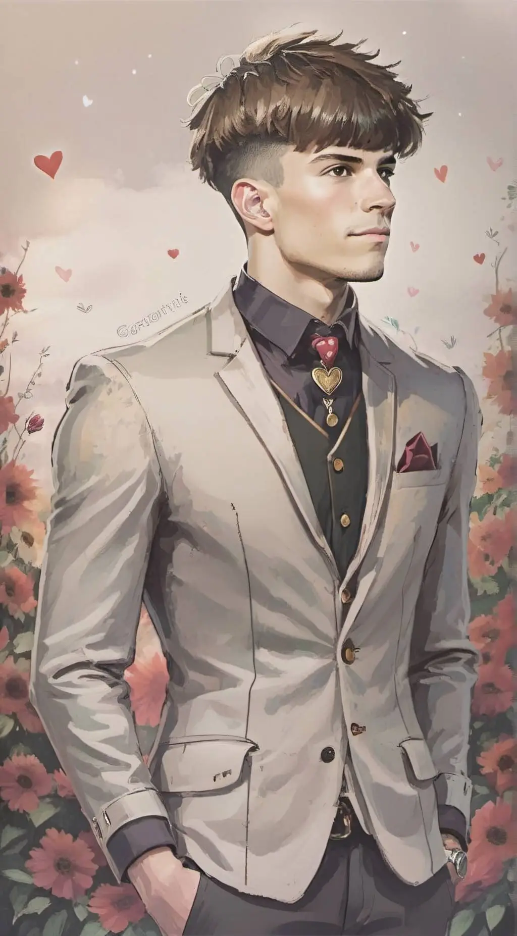 ai character: garnacho  background