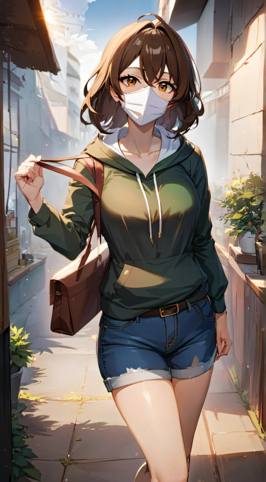 ai character: Charlotte Emily  background
