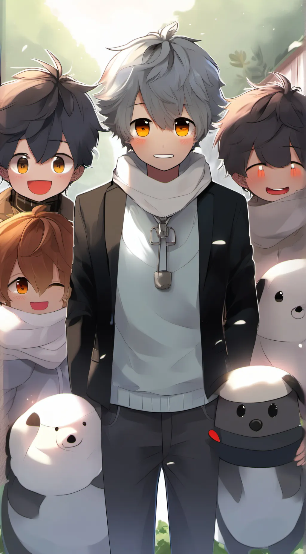 ai character: chris,alex,pedyro background