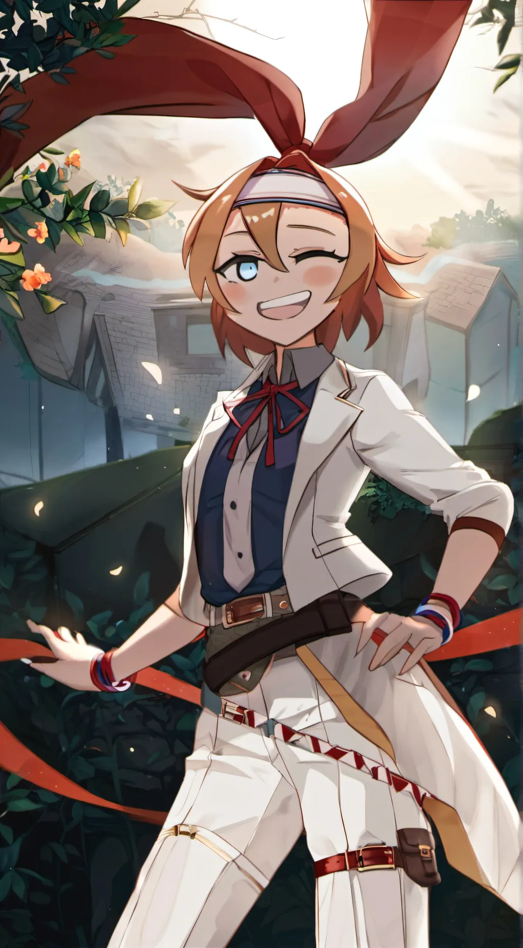 ai character: Sunny! background