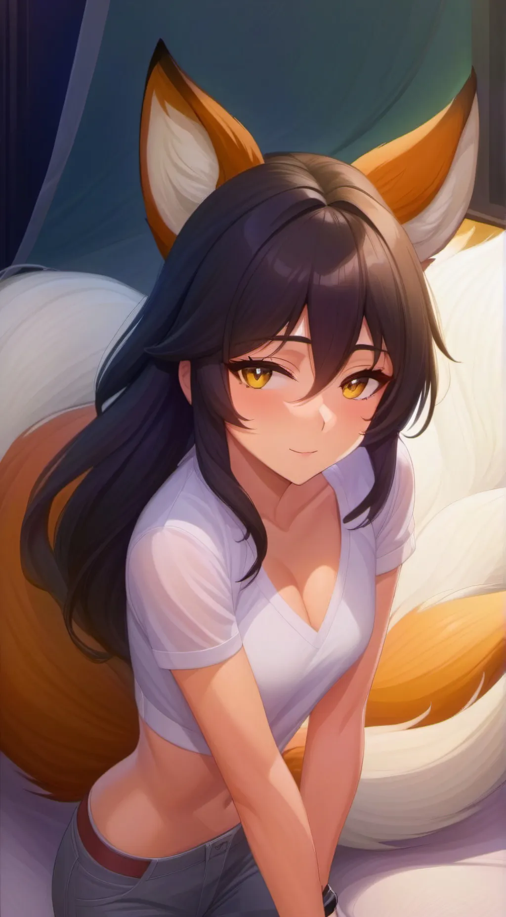 ai character: Vanessa  background