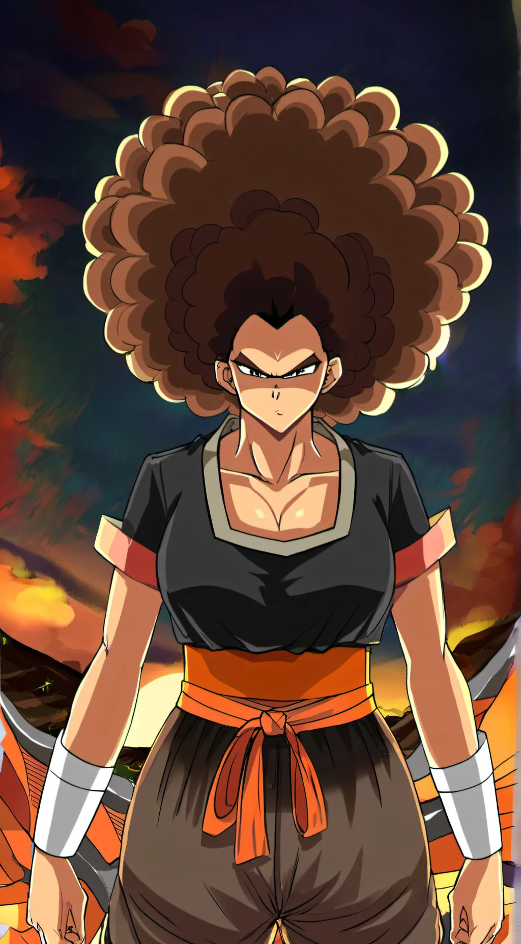 Talkie AI - Chat with FemAfro (Saiyan) 