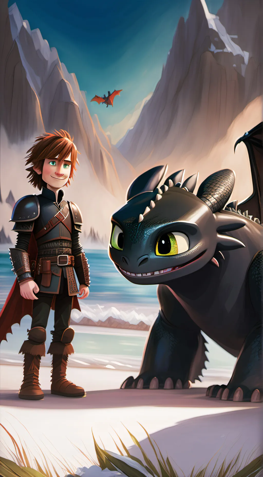 ai character: httrd background