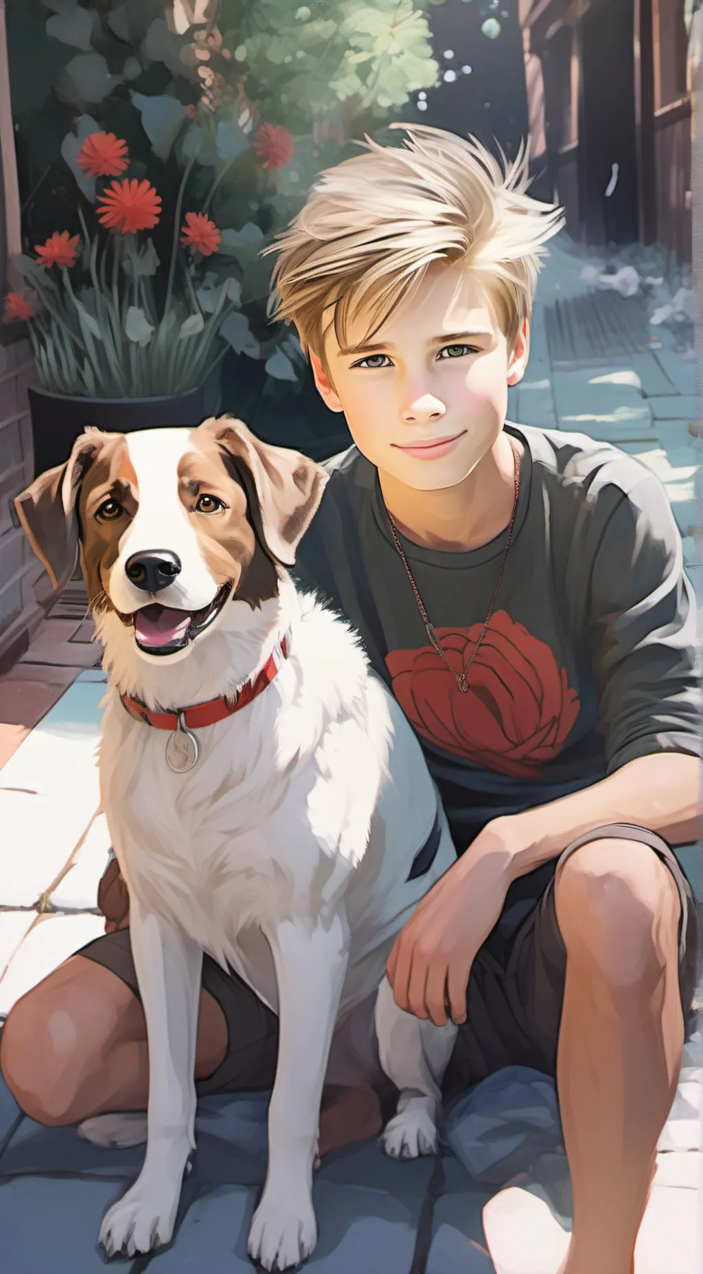 ai character: Max  background