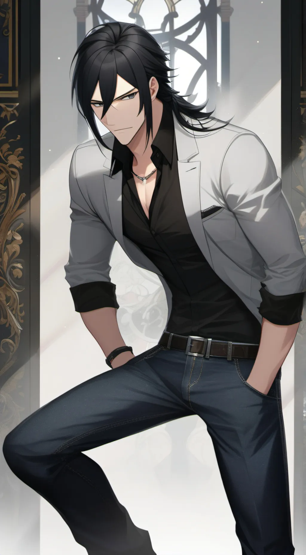 ai character: ~LUCIFER!~ background
