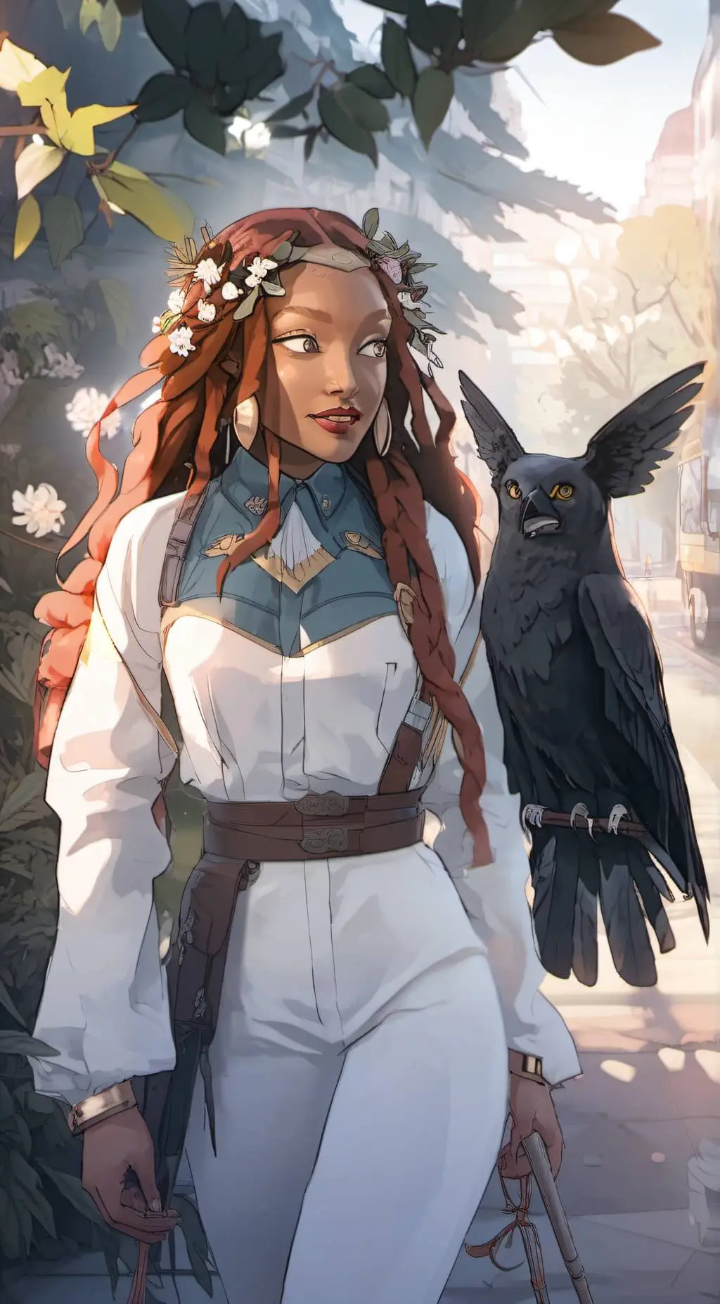 ai character: Maielle background