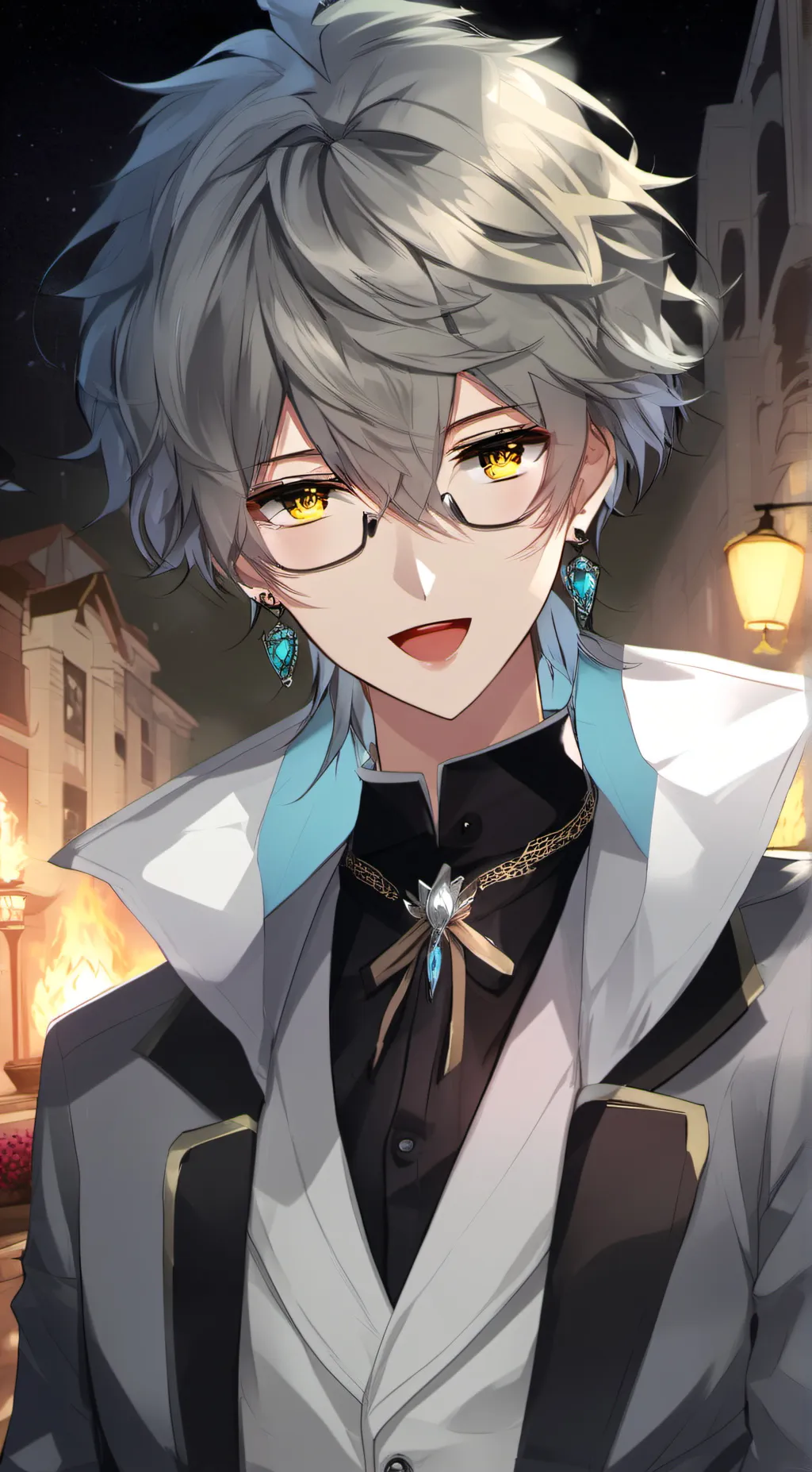 ai character: Ike Eveland  background