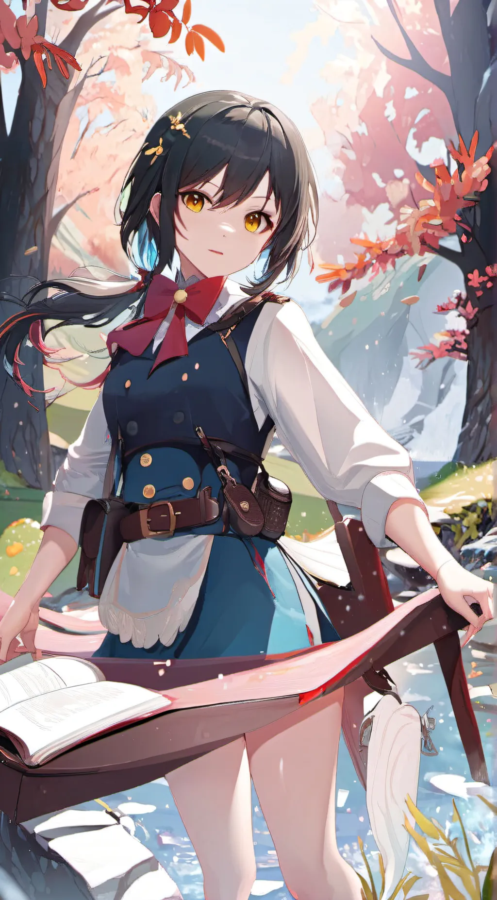 ai character: Maya background