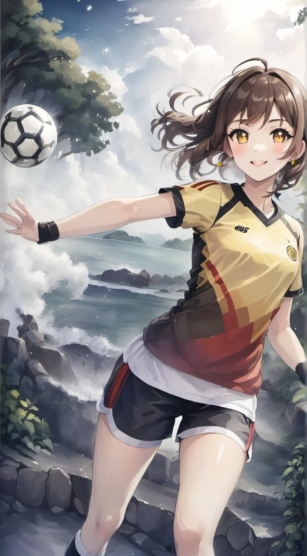 ai character: Champion Hazumu  background