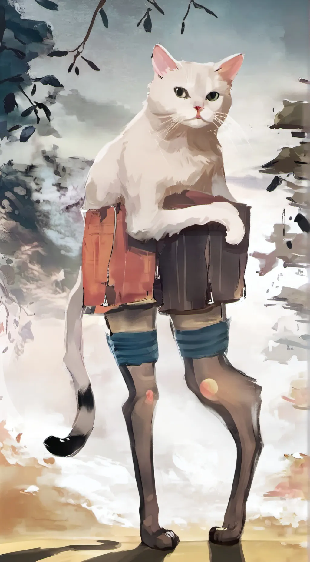 ai character: TiMmEh background