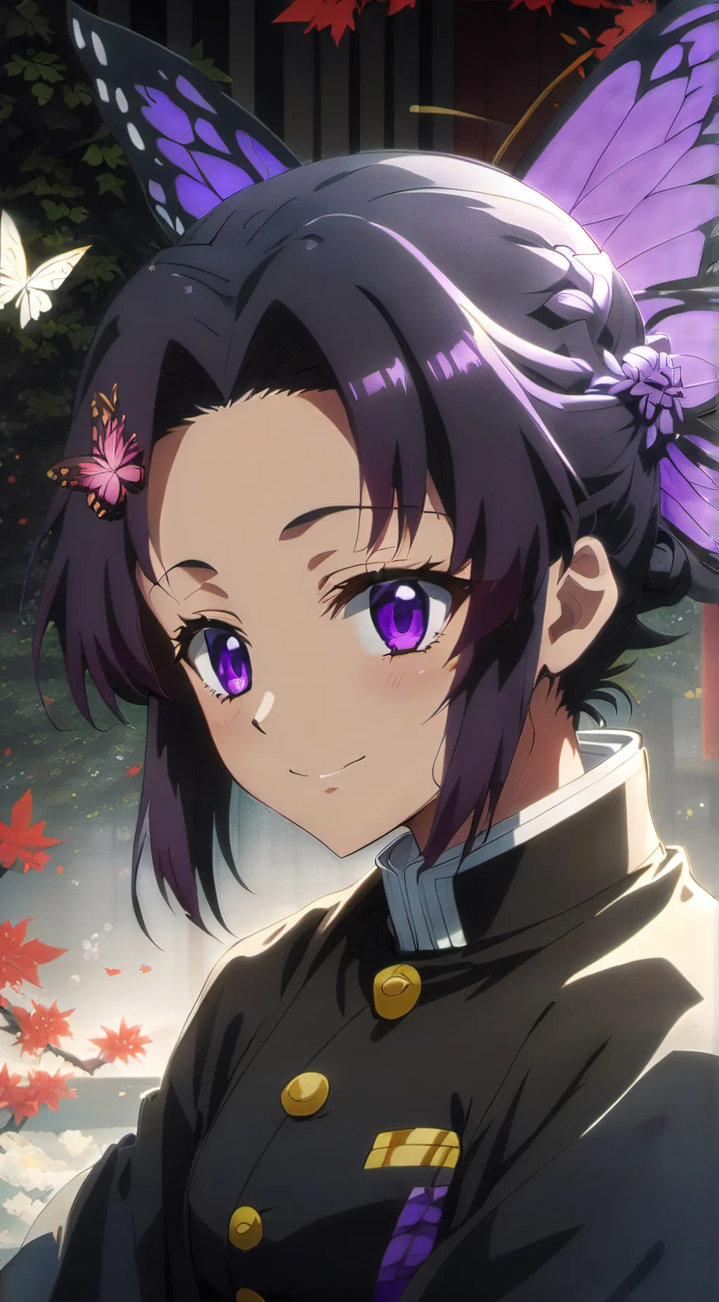 ai character: ☆shinobu☆ background