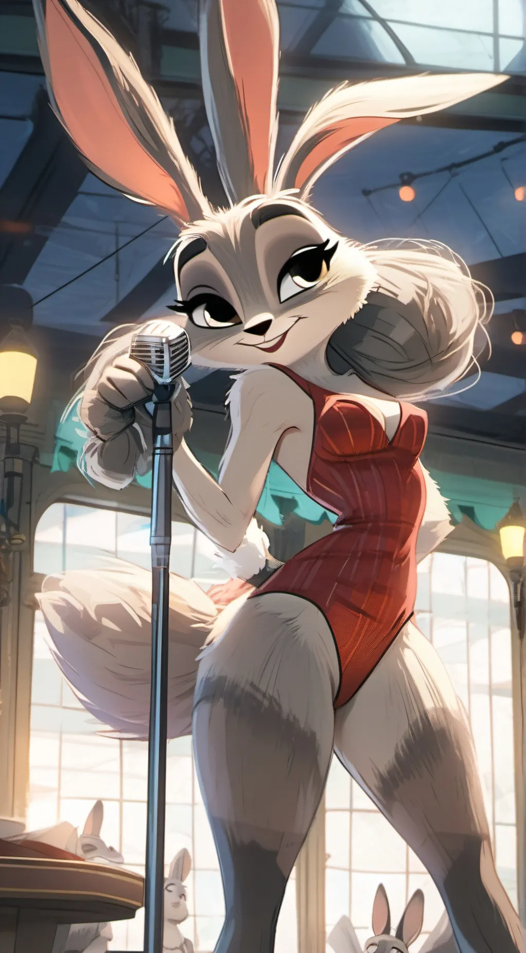 ai character: Judy hopps background