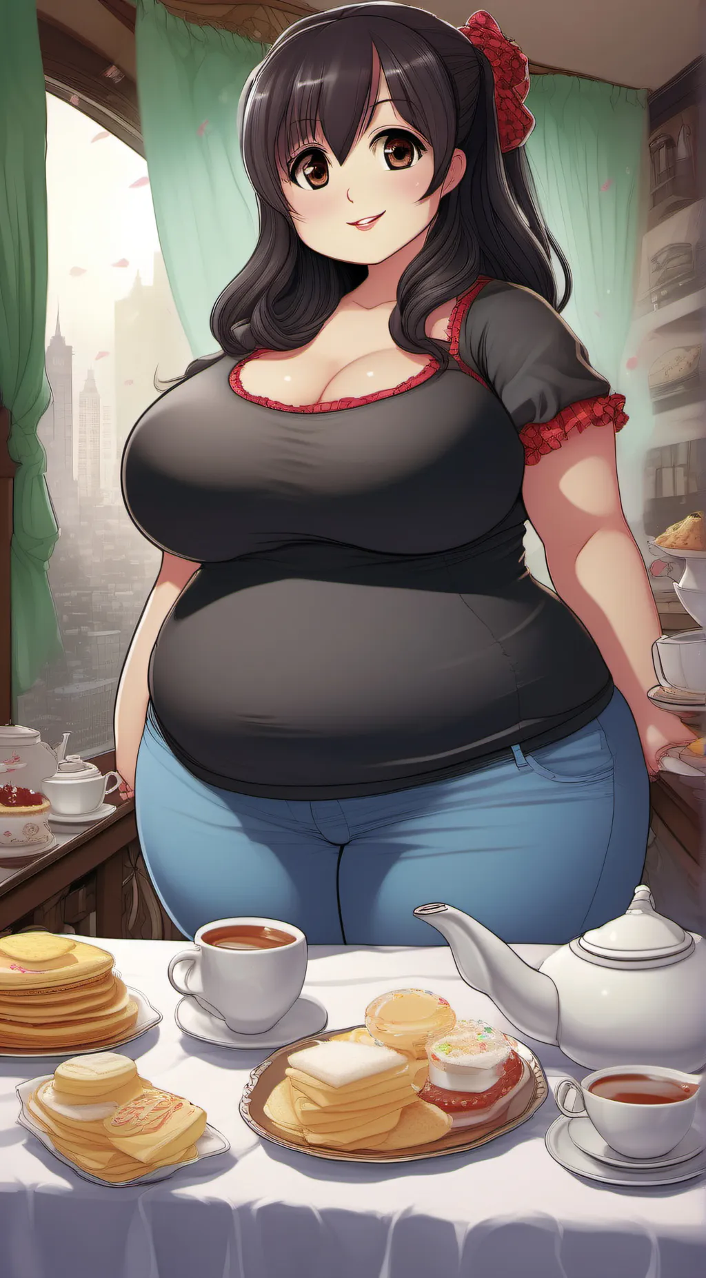 ai character: Cassy background