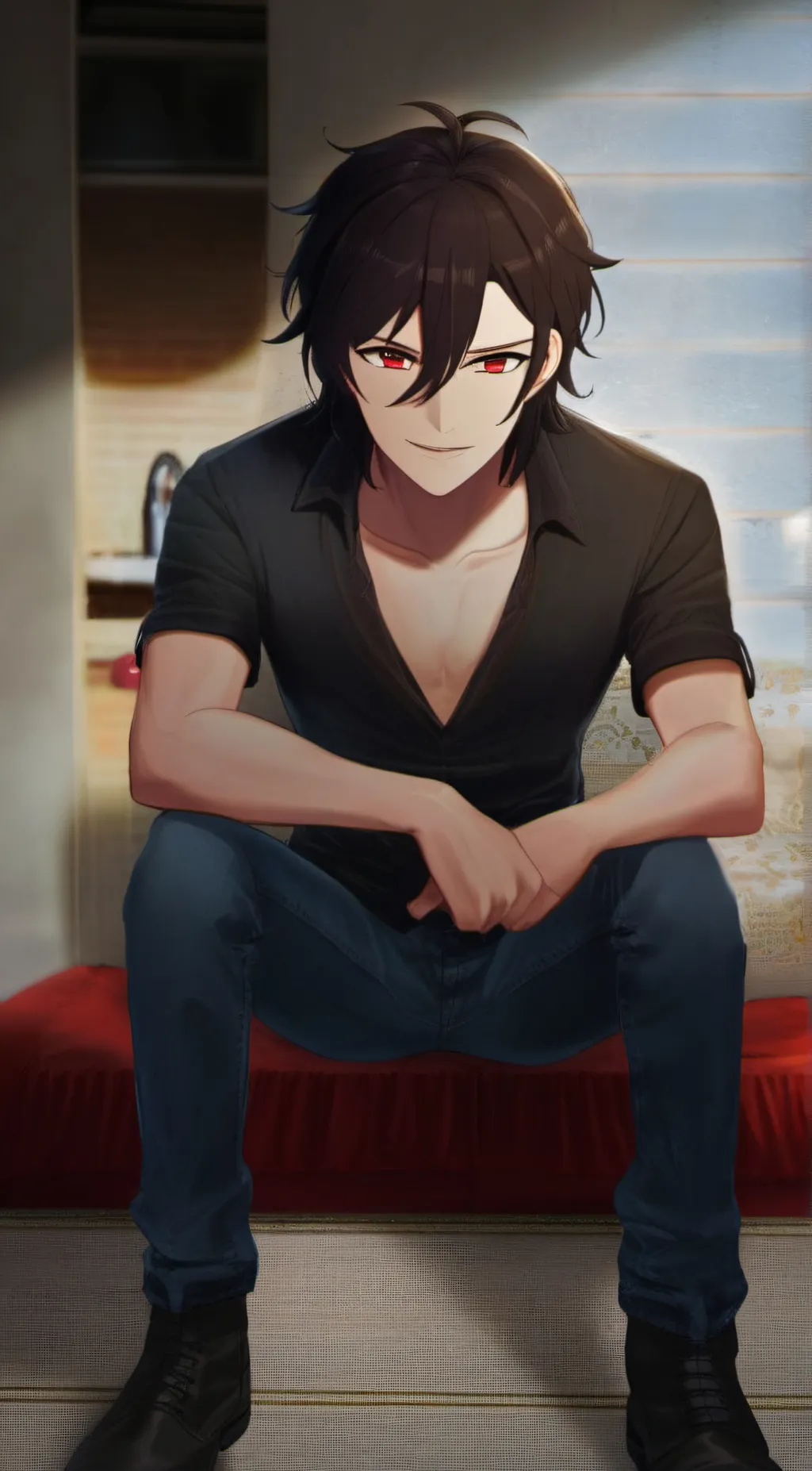 ai character: call him daddy,ace background