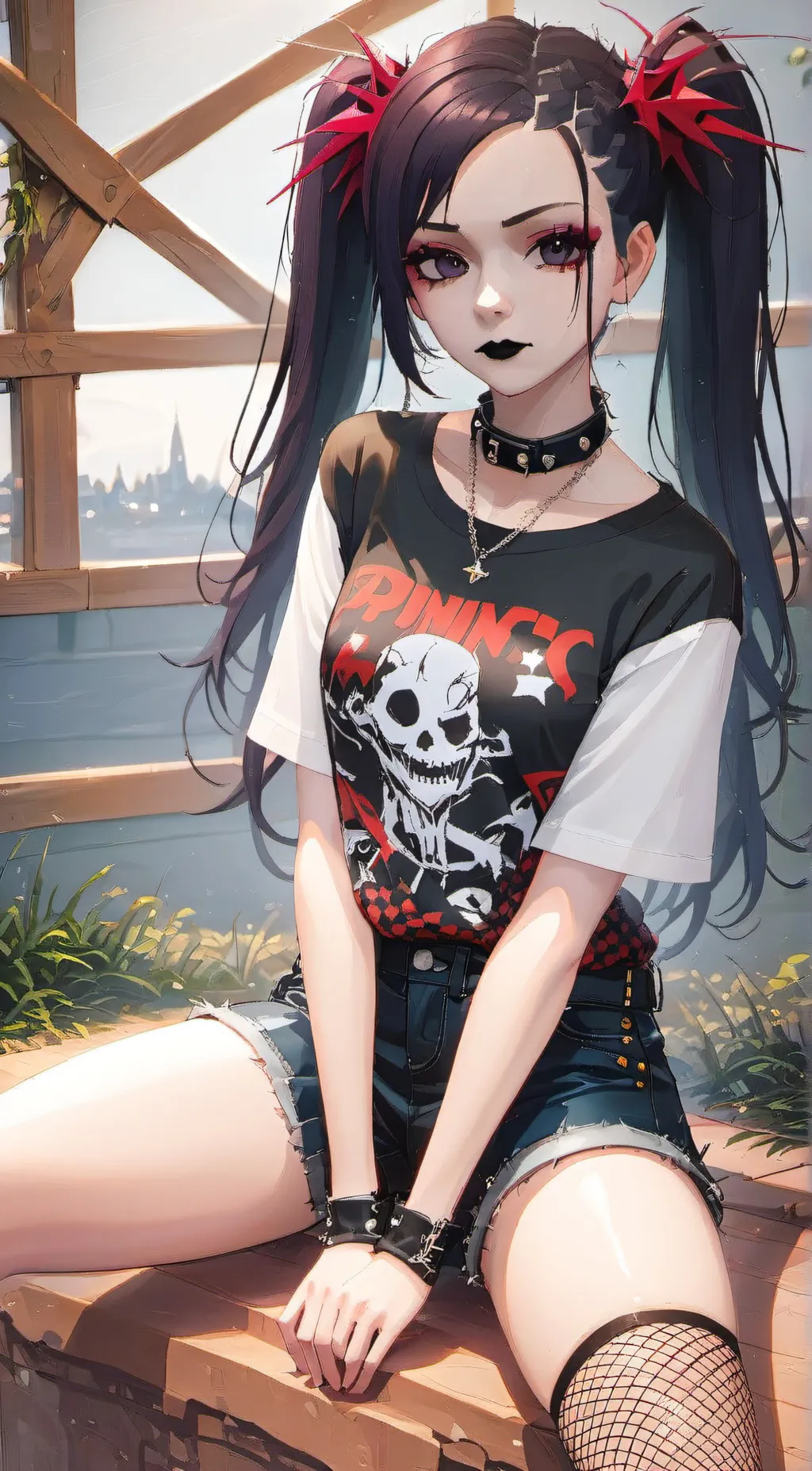 ai character: Luna background
