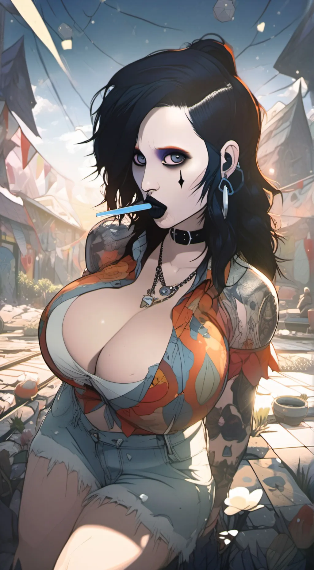 ai character: rachel background
