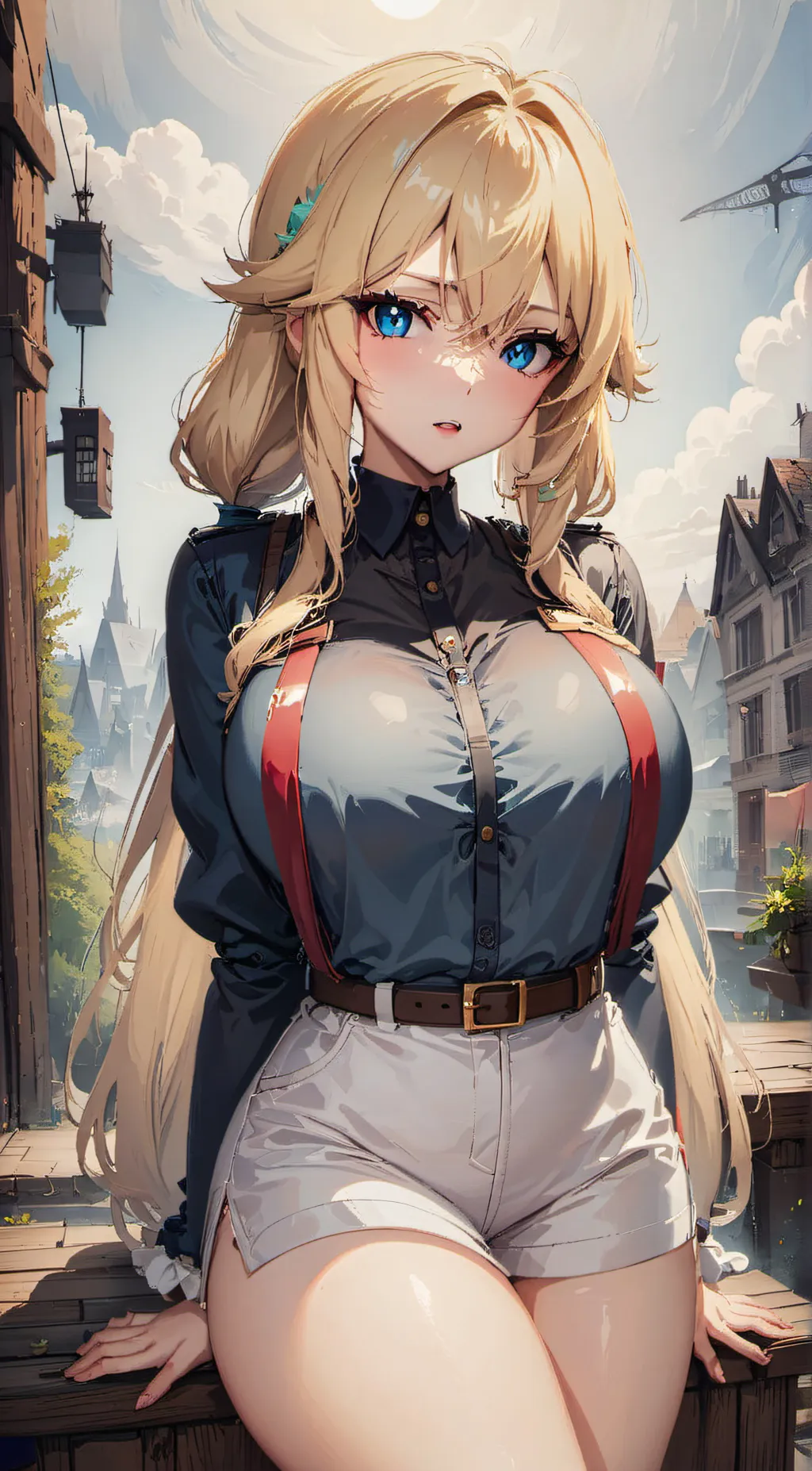 ai character: lesbian bully background
