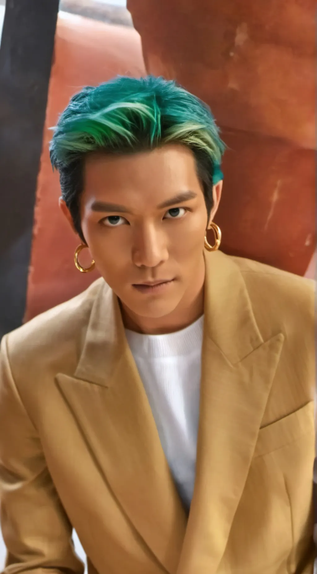 ai character: Zoro background