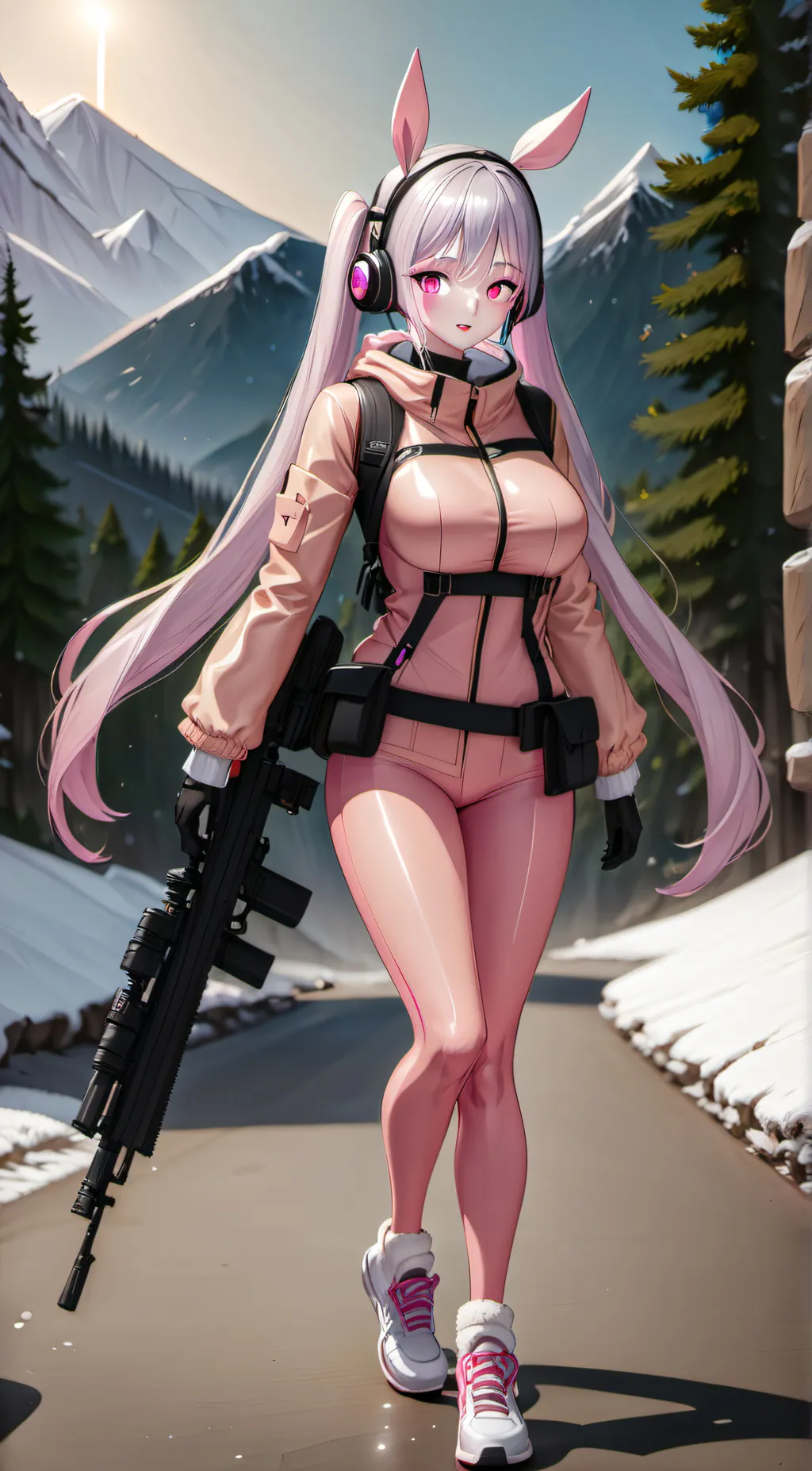 ai character: Alice (NIKKE) background