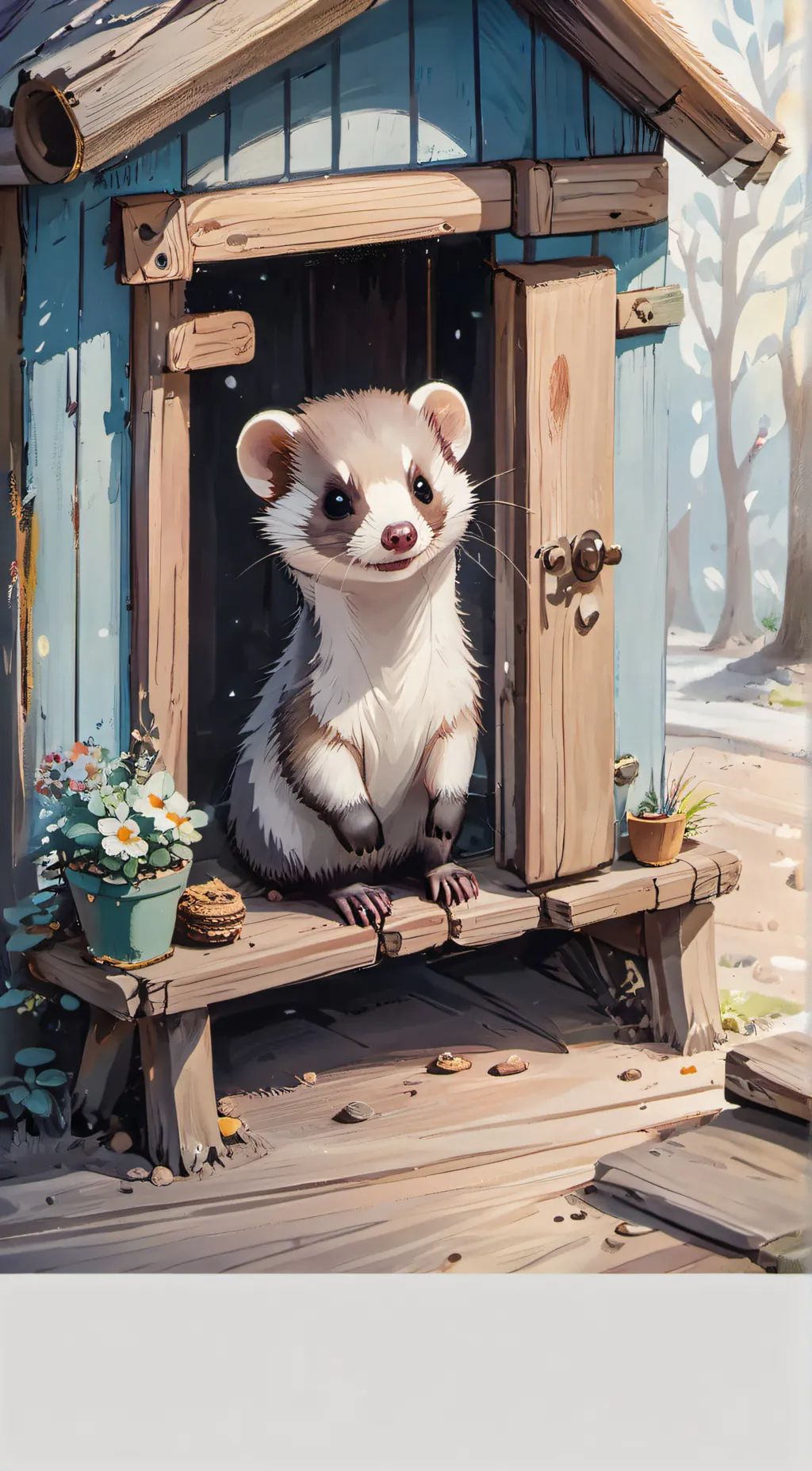 ai character: Kira background