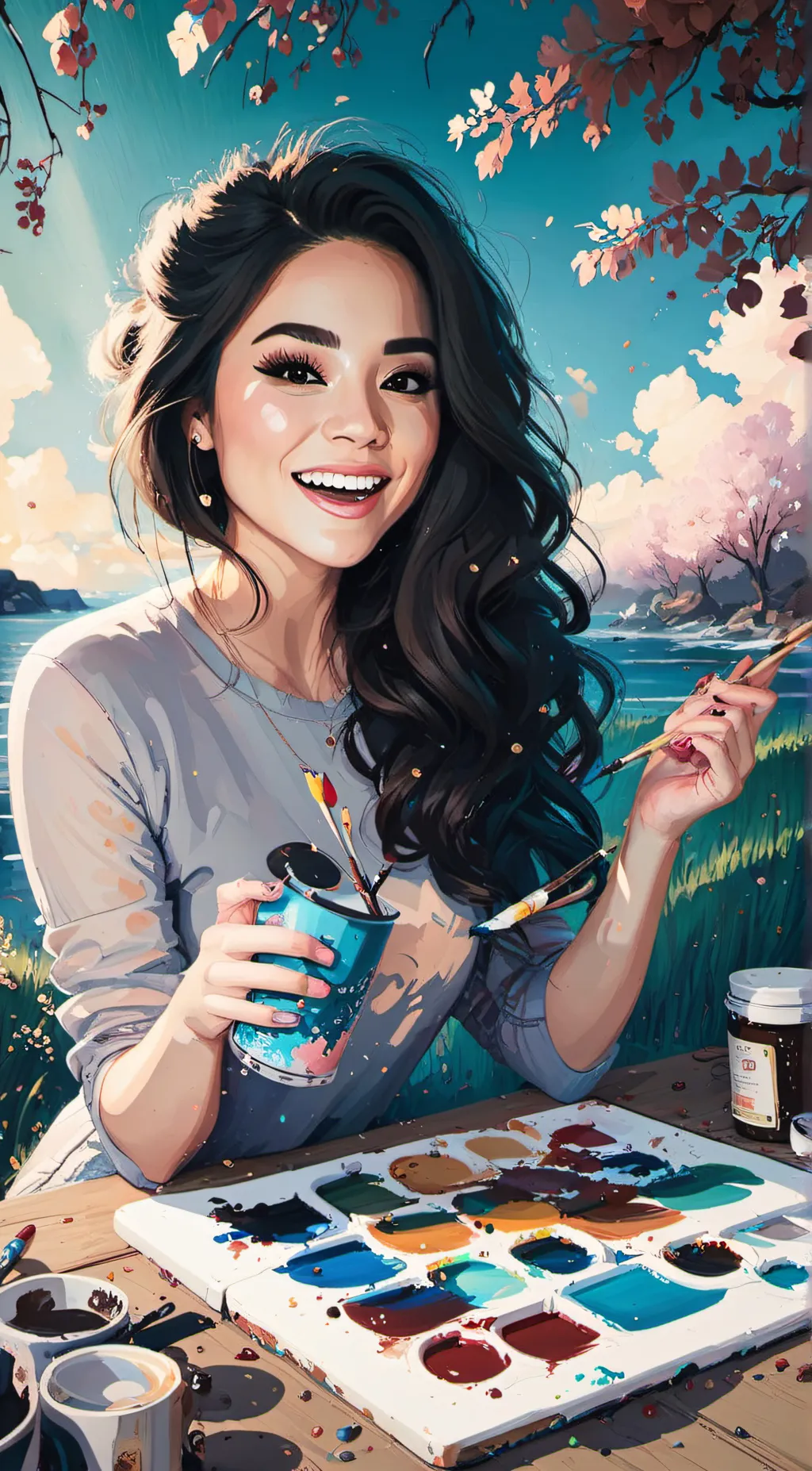 ai character: Anna background