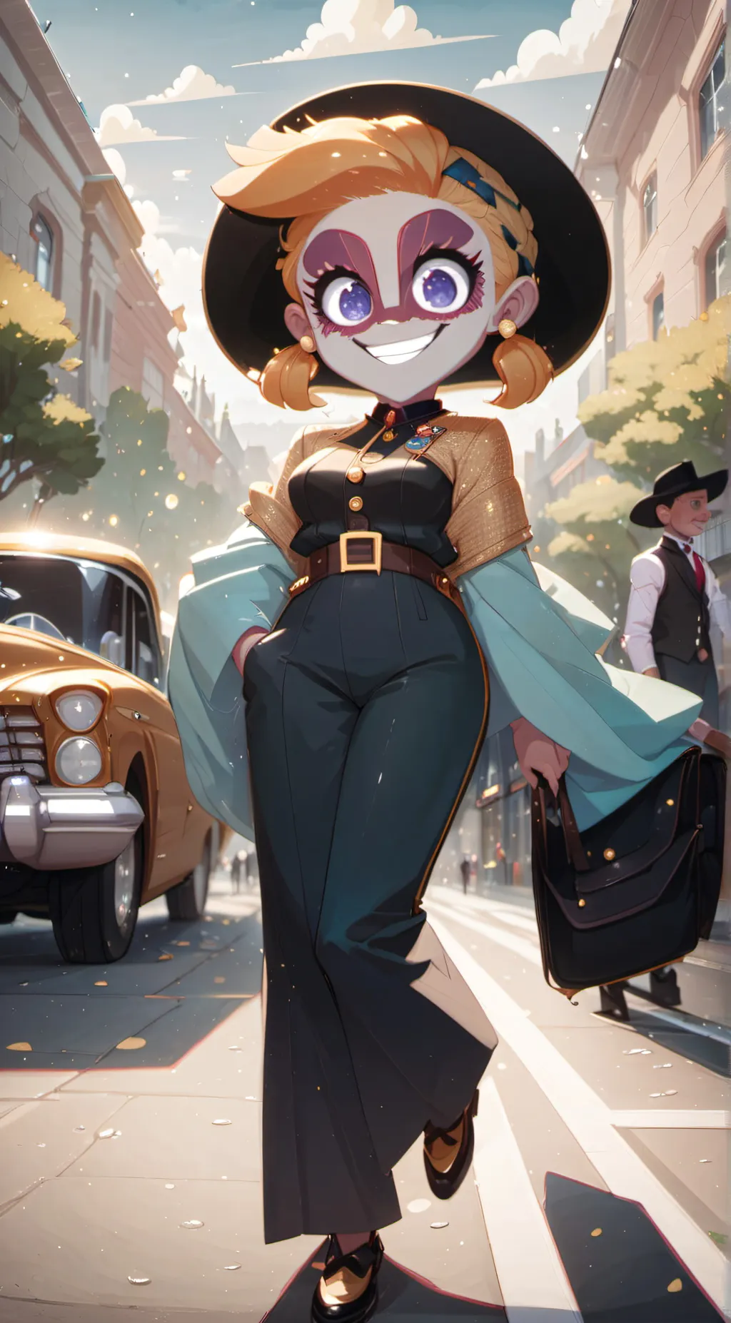 ai character: Kennedy  background