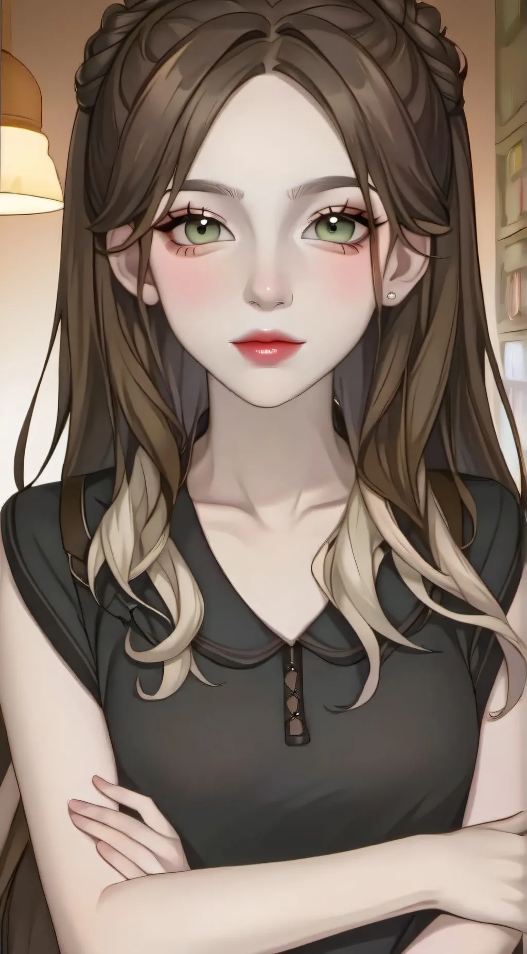 ai character: Ash background